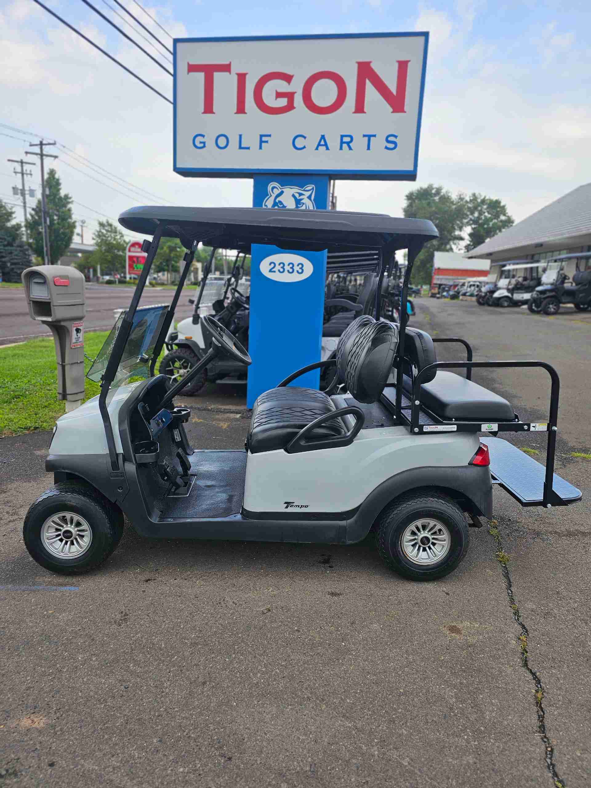 2020 Club Car Tempo Gray golf cart in Gray — photo 2 of 4, Lecanto, FL
