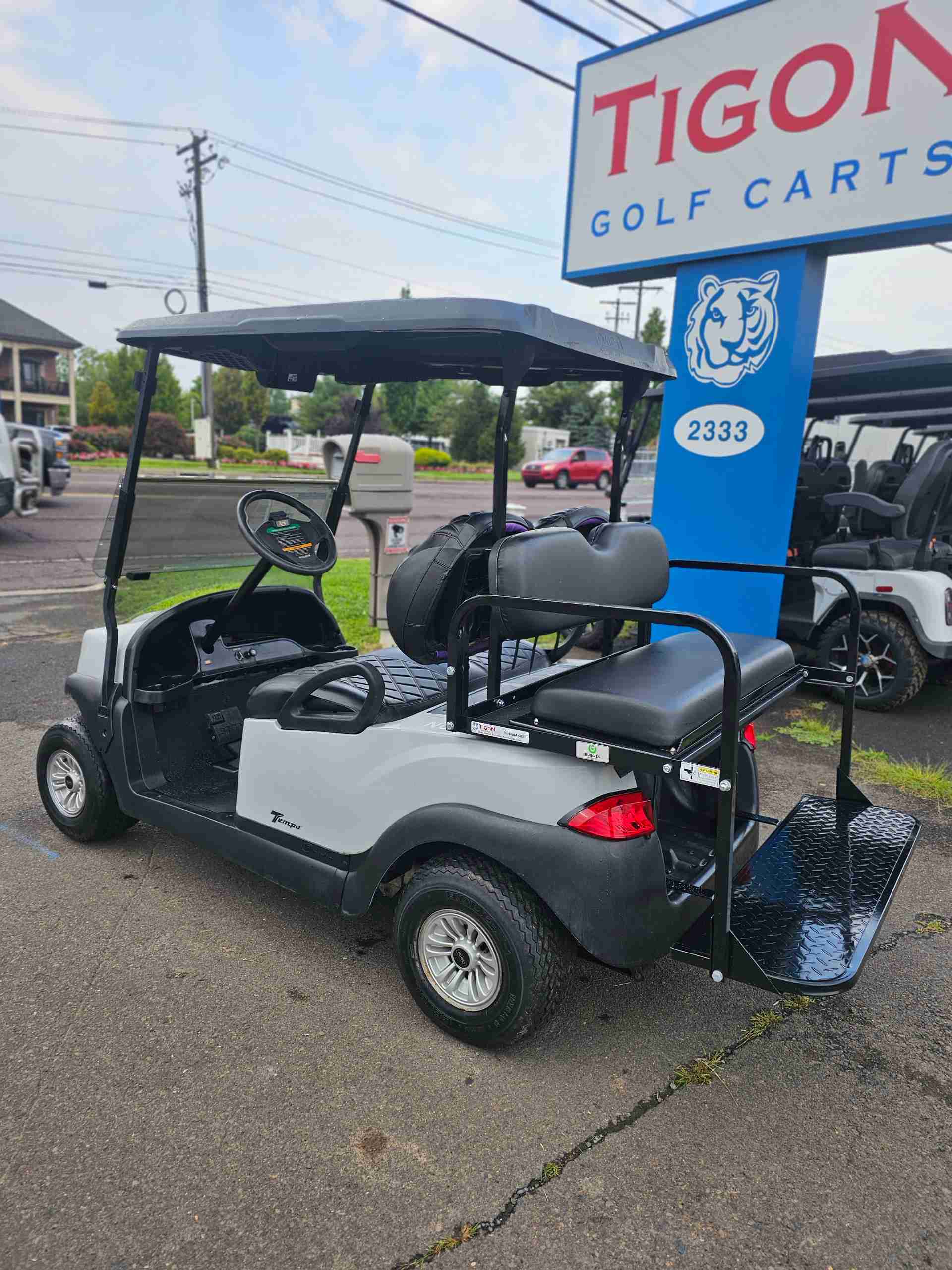 2020 Club Car Tempo Gray golf cart in Gray — photo 3 of 4, Lecanto, FL