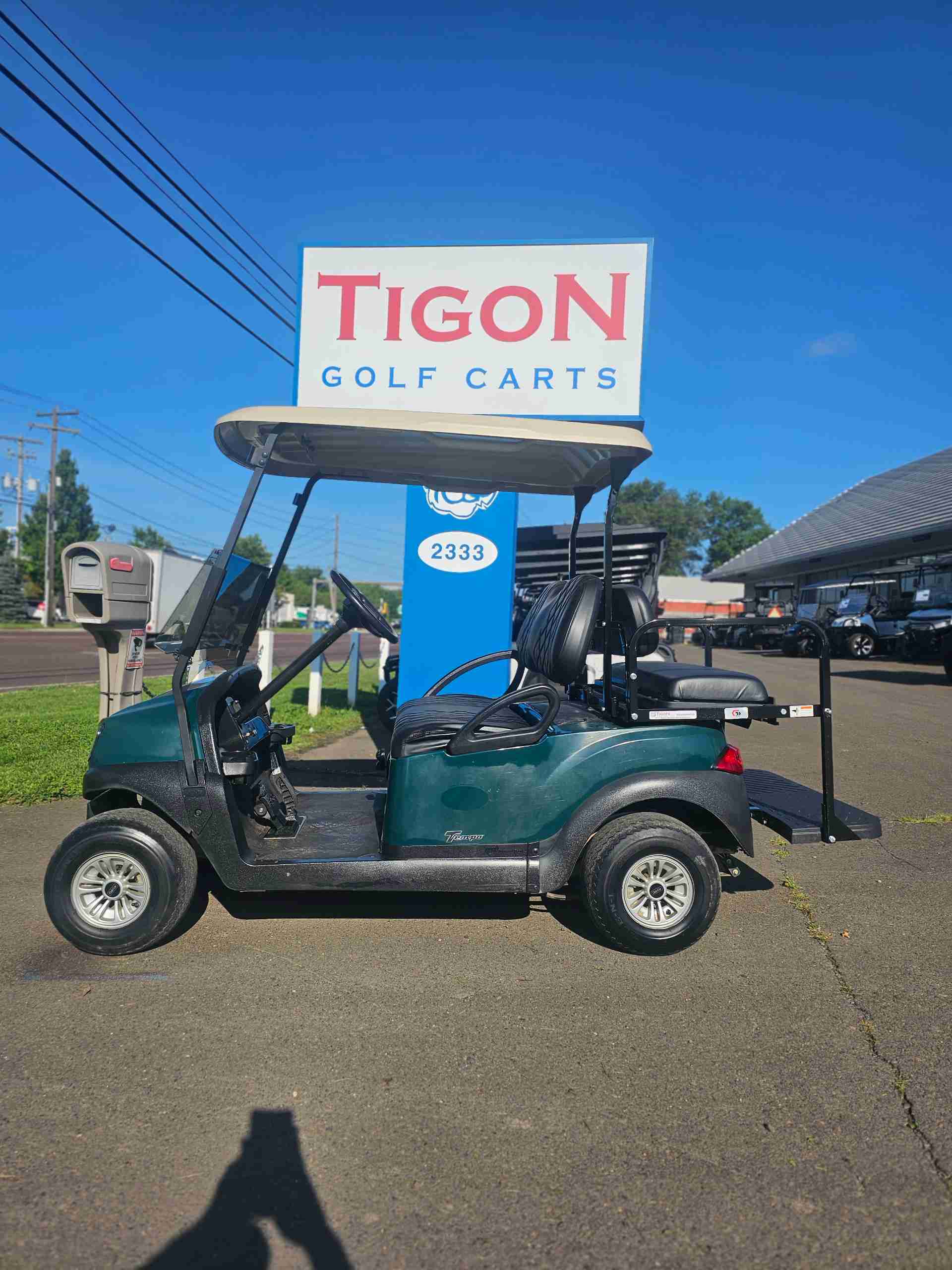 2020 Club Car Tempo Green image 2