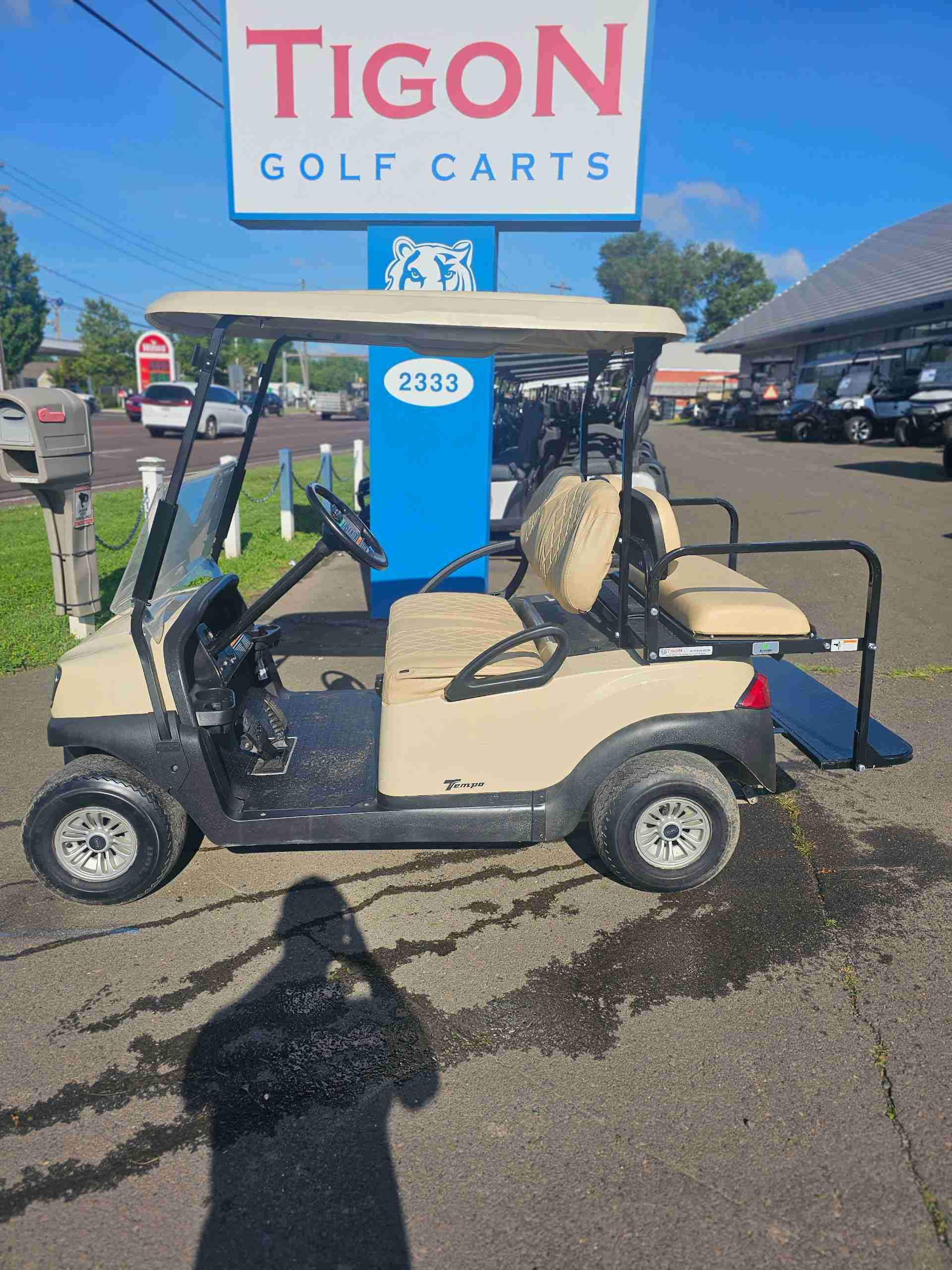 2019 Club Car Tempo Beige image 2