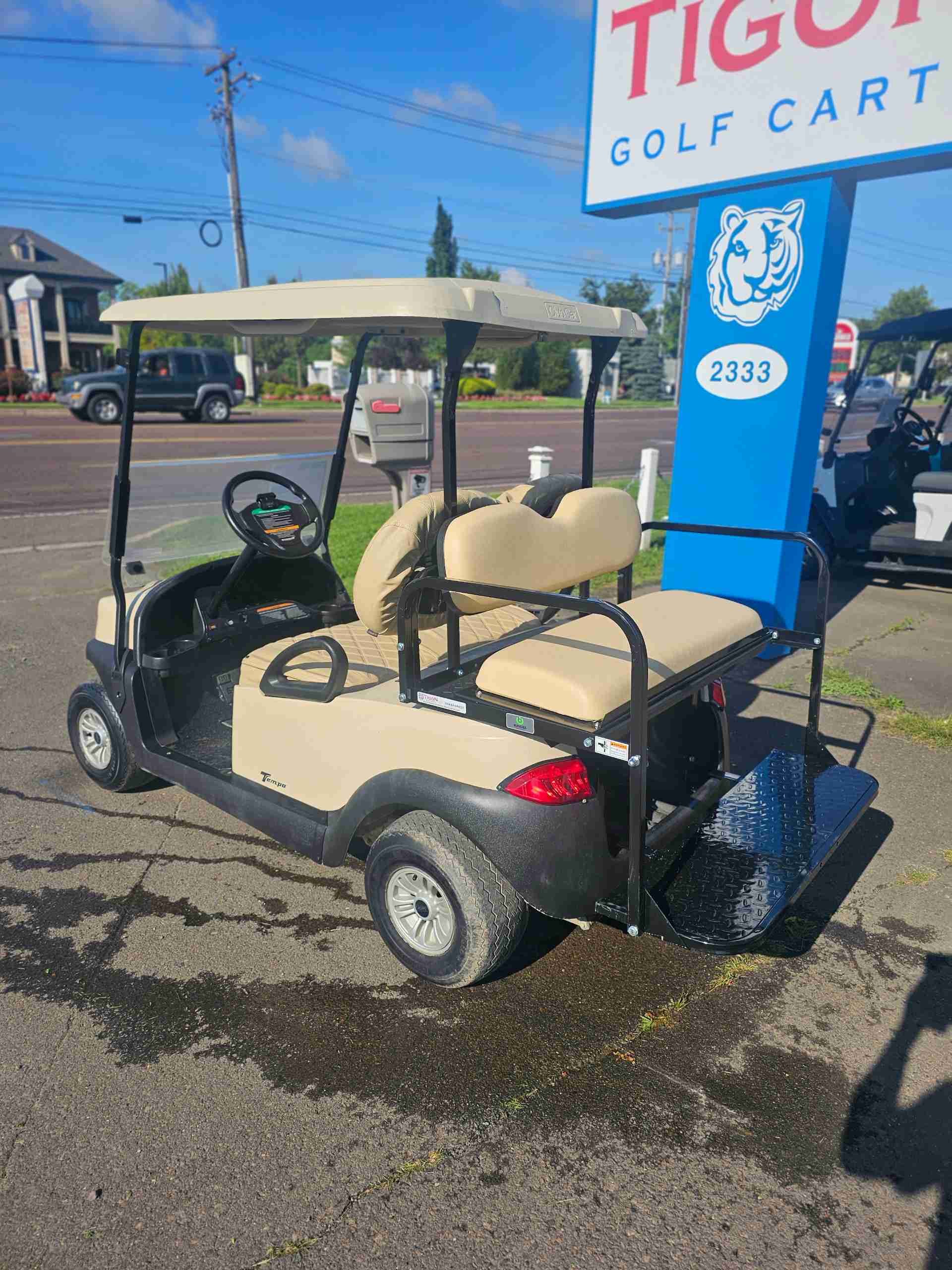 2019 Club Car Tempo Beige image 3