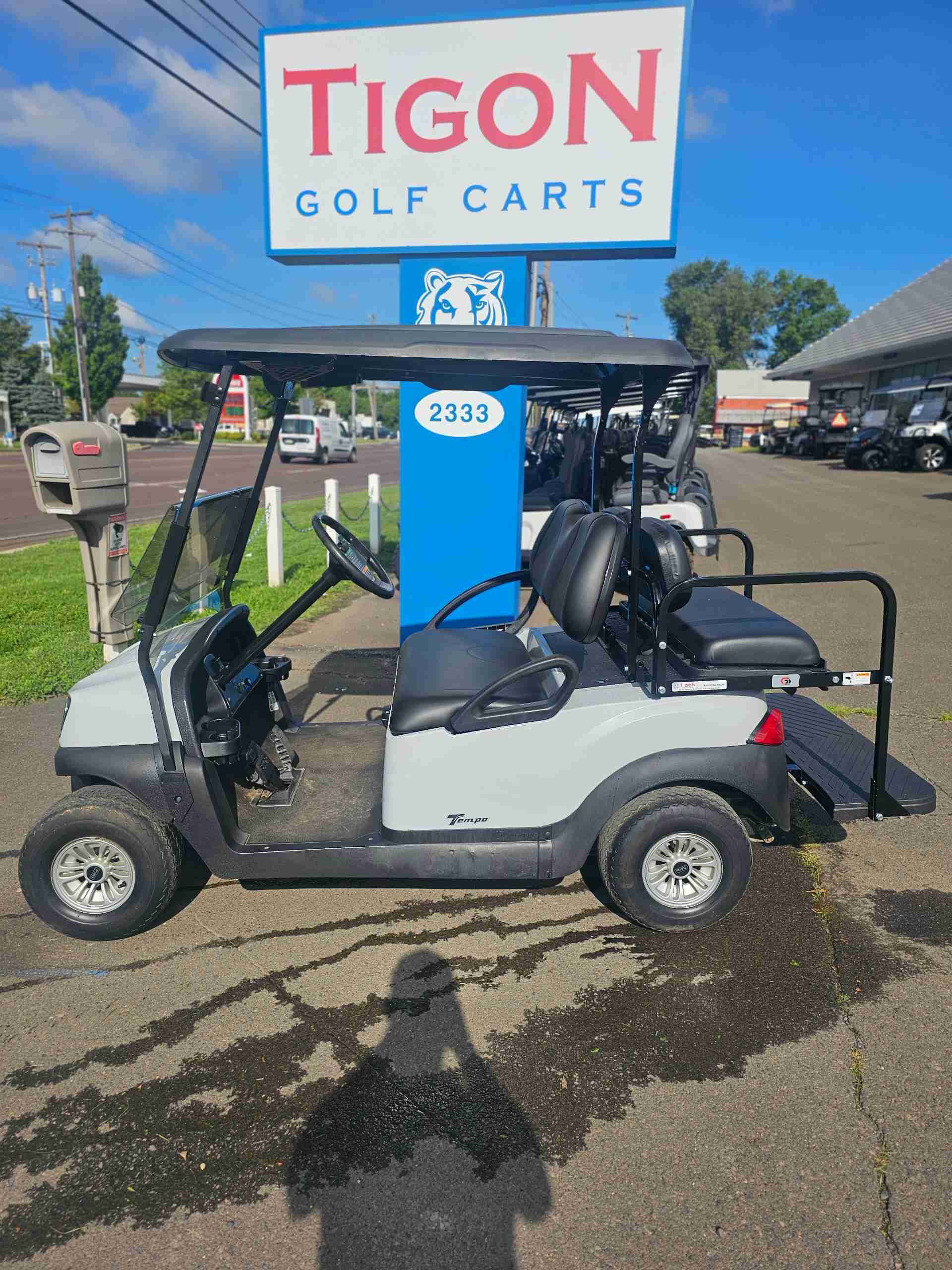 2020 Club Car Tempo Gray image 2