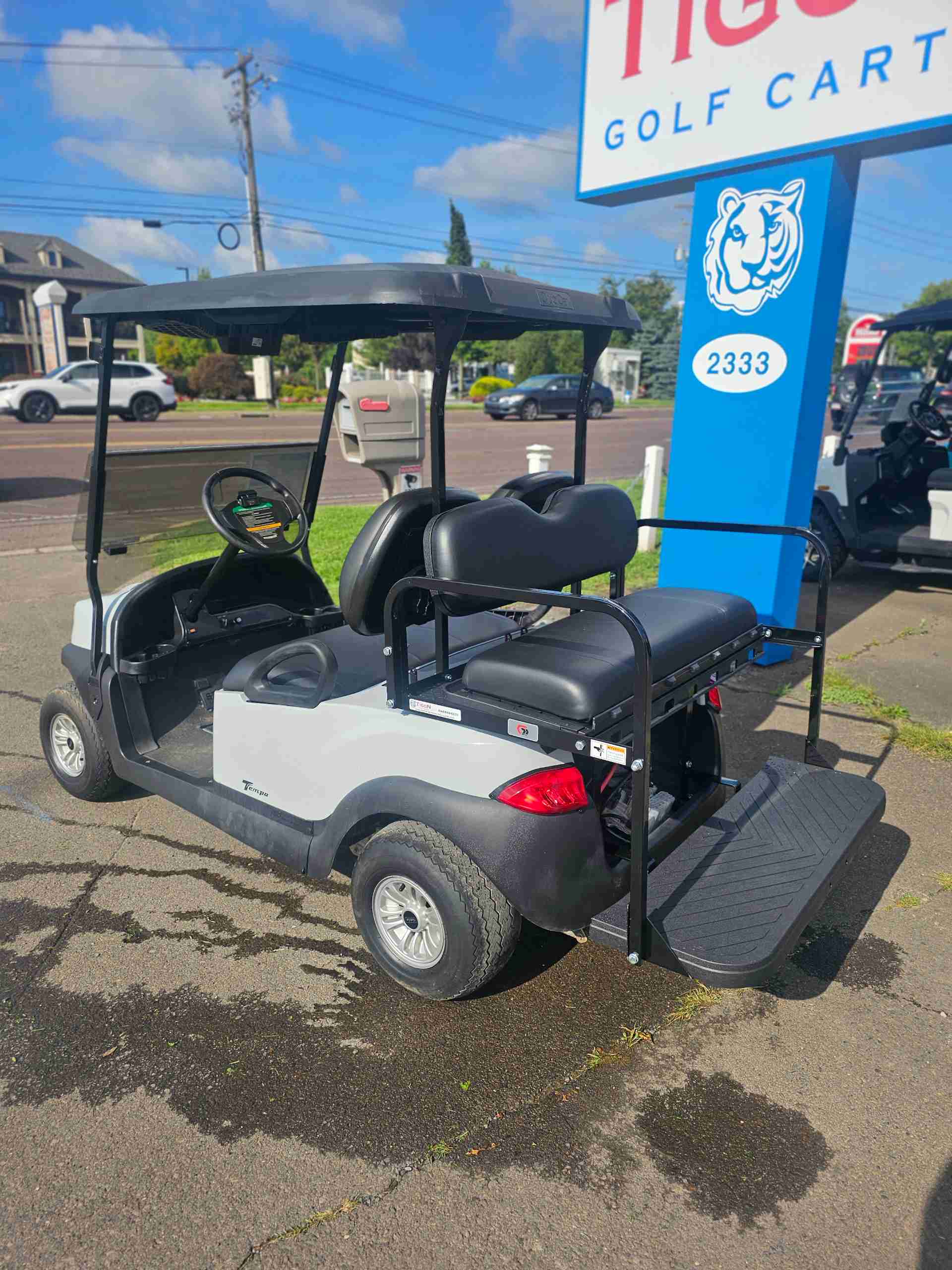 2020 Club Car Tempo Gray image 3