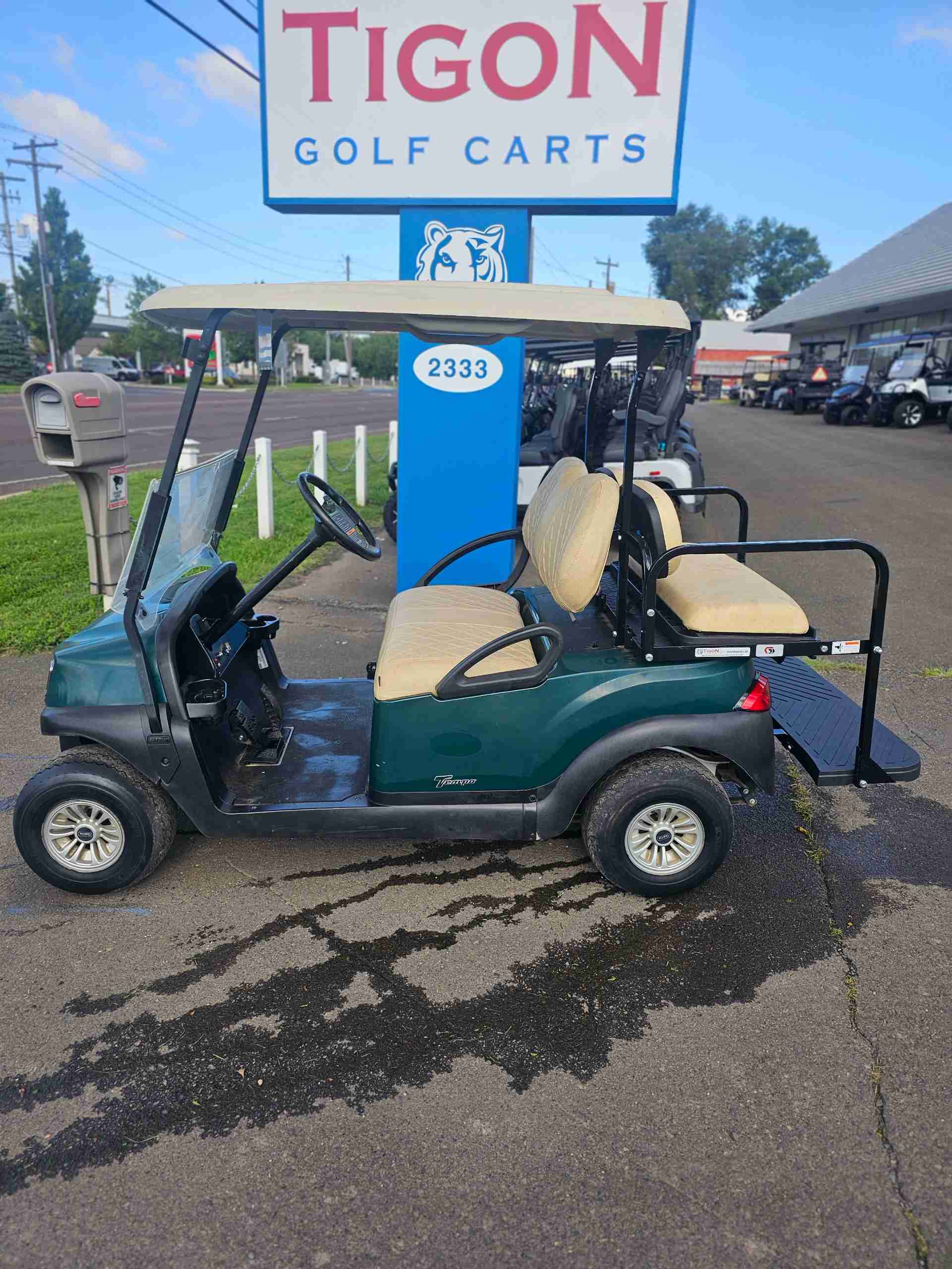 2020 Club Car Tempo Green image 2