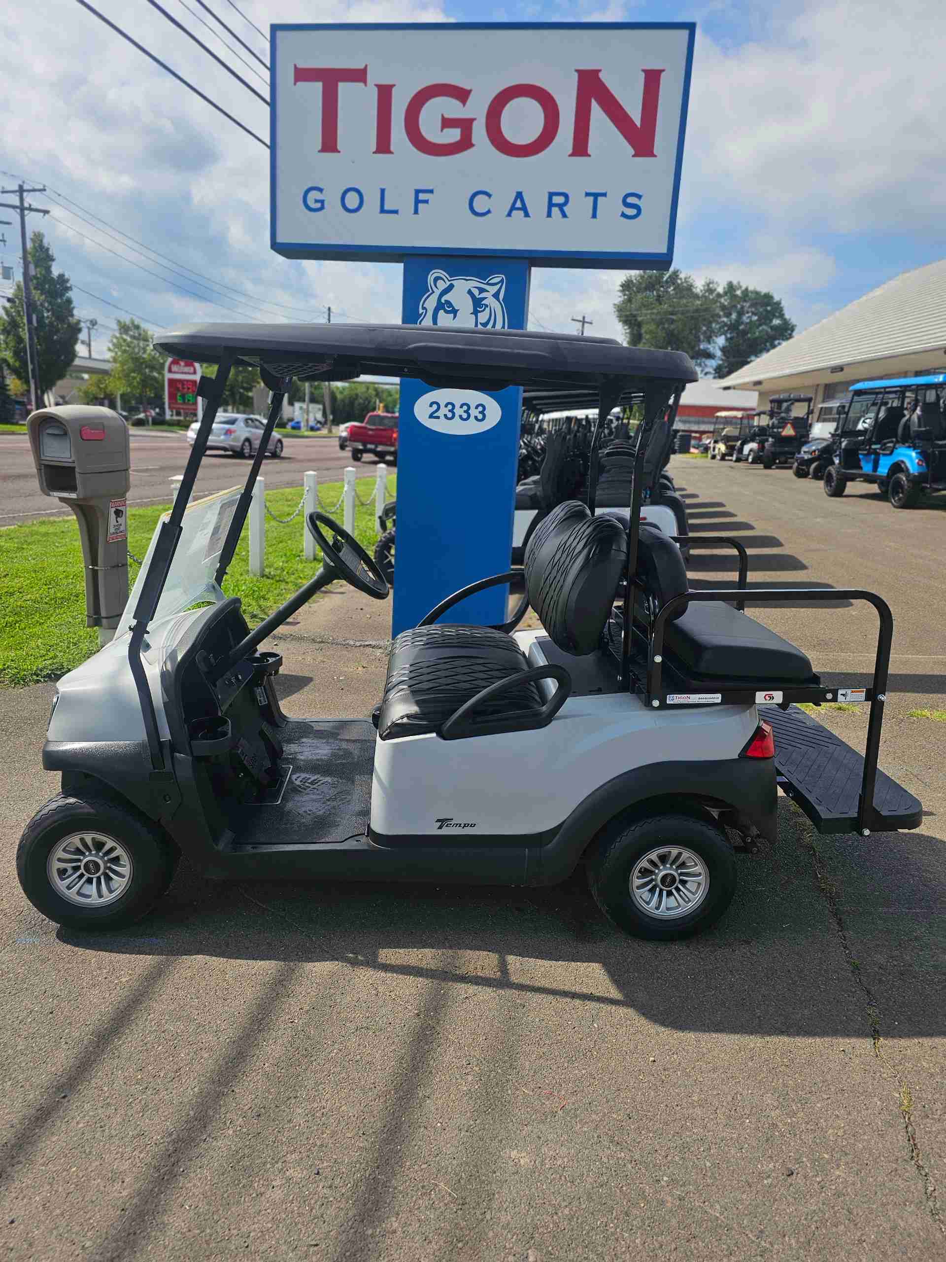 2020 Club Car Tempo Gray image 2