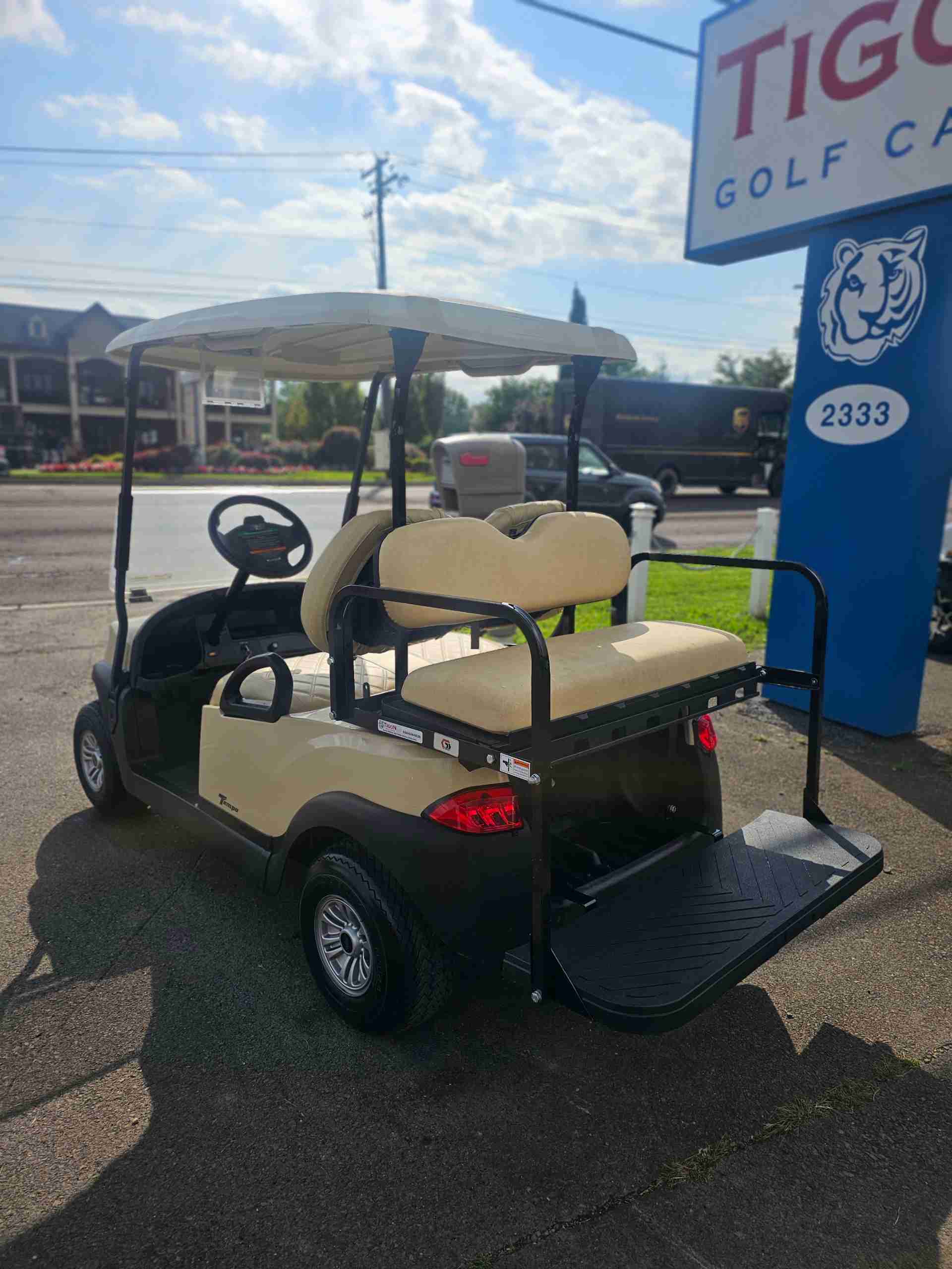 2021 Club Car Tempo Beige image 3