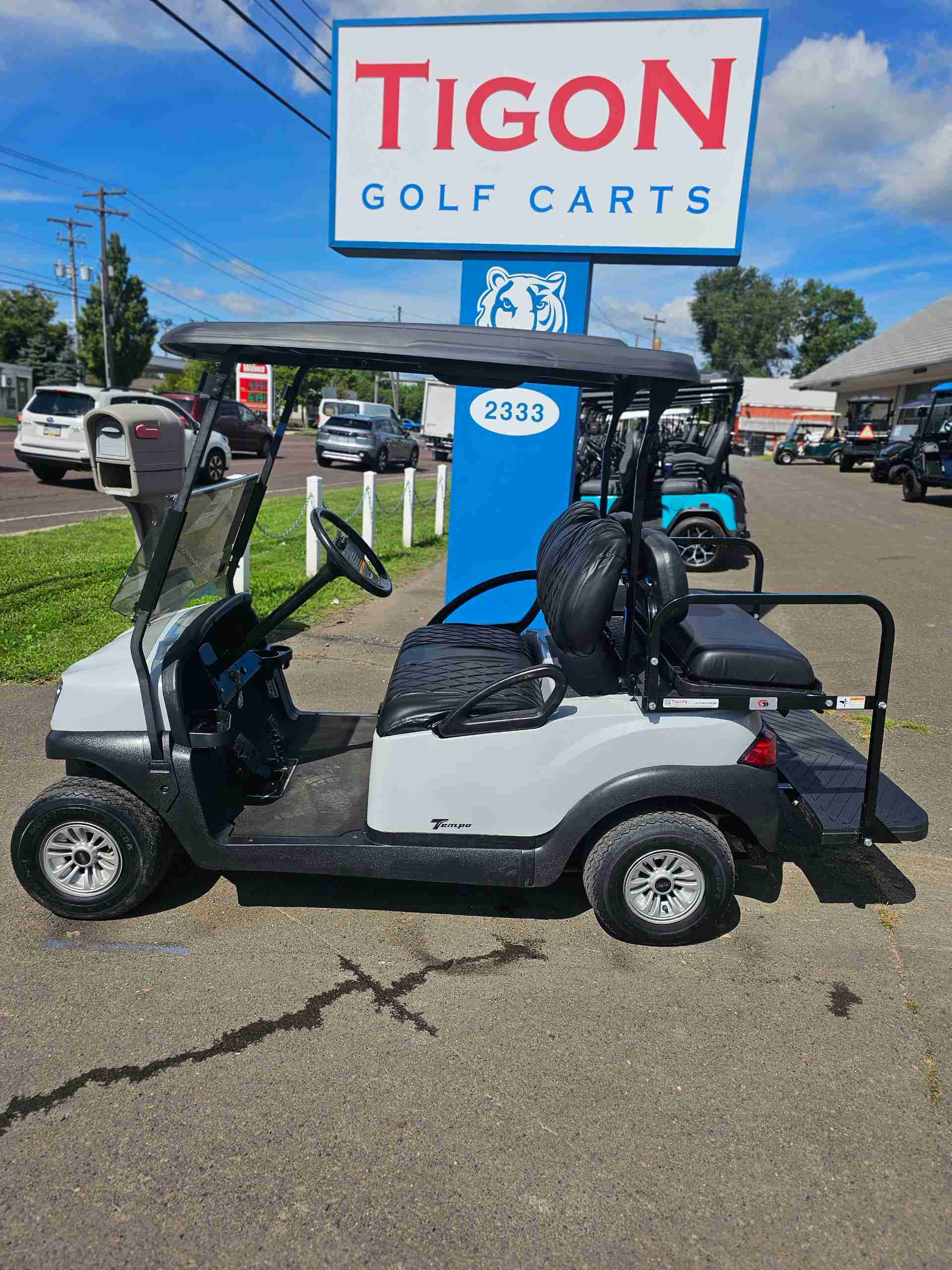 2020 Club Car Tempo Gray image 2