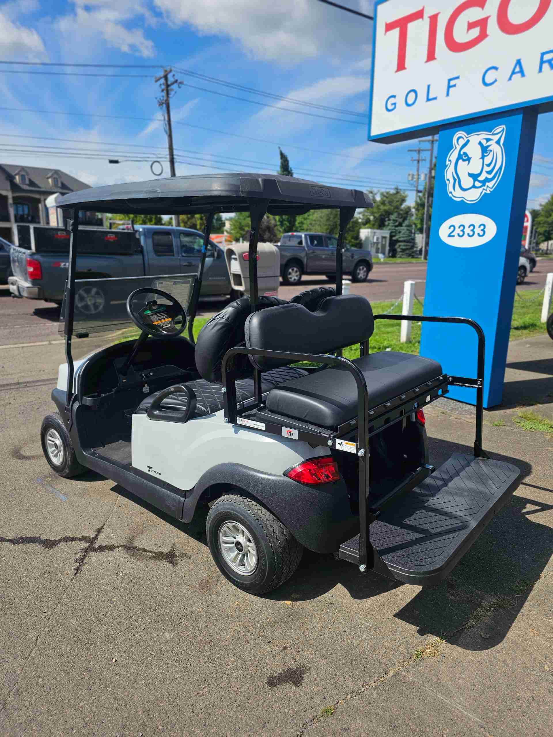 2020 Club Car Tempo Gray image 3