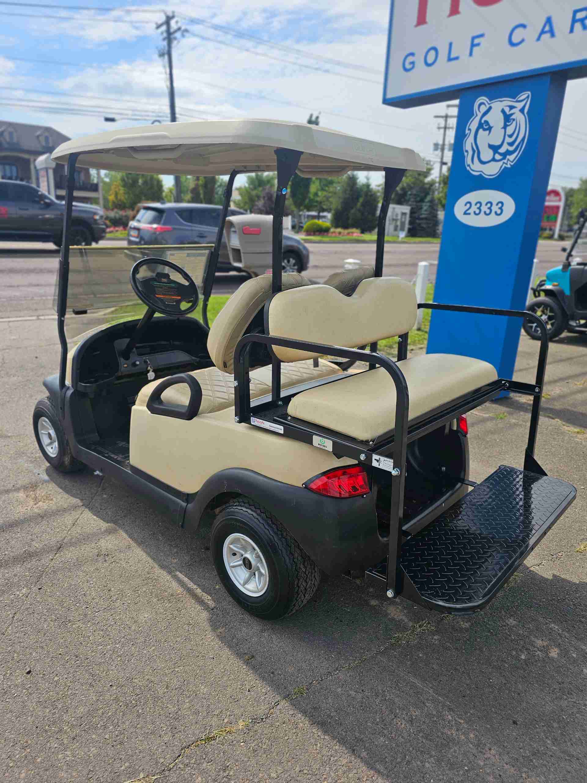 2015 Club Car Precedent Beige image 3