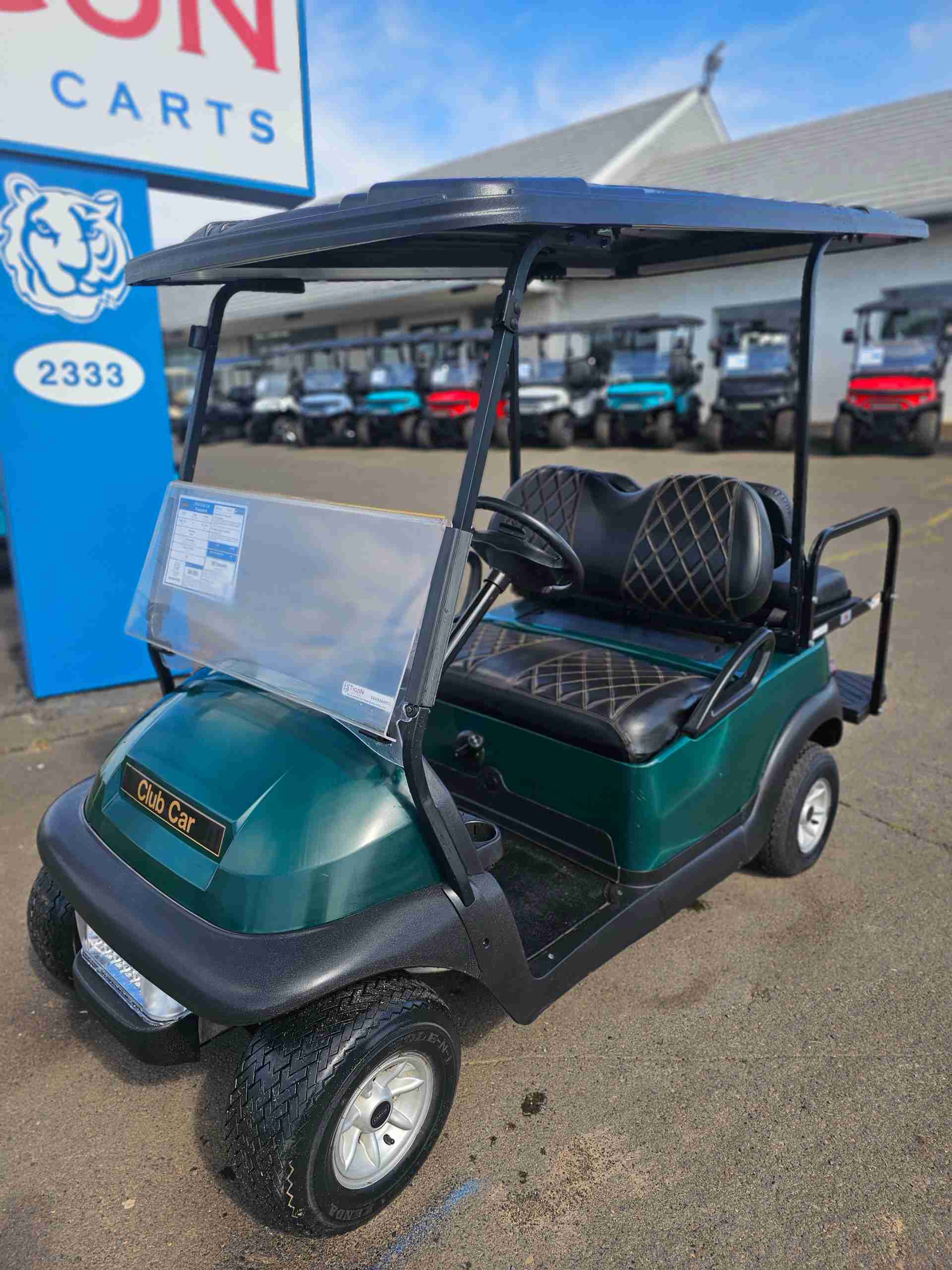 Used 2014 Club Car Precedent Golf Cart in Green for sale at TIGON Long Pond, PA