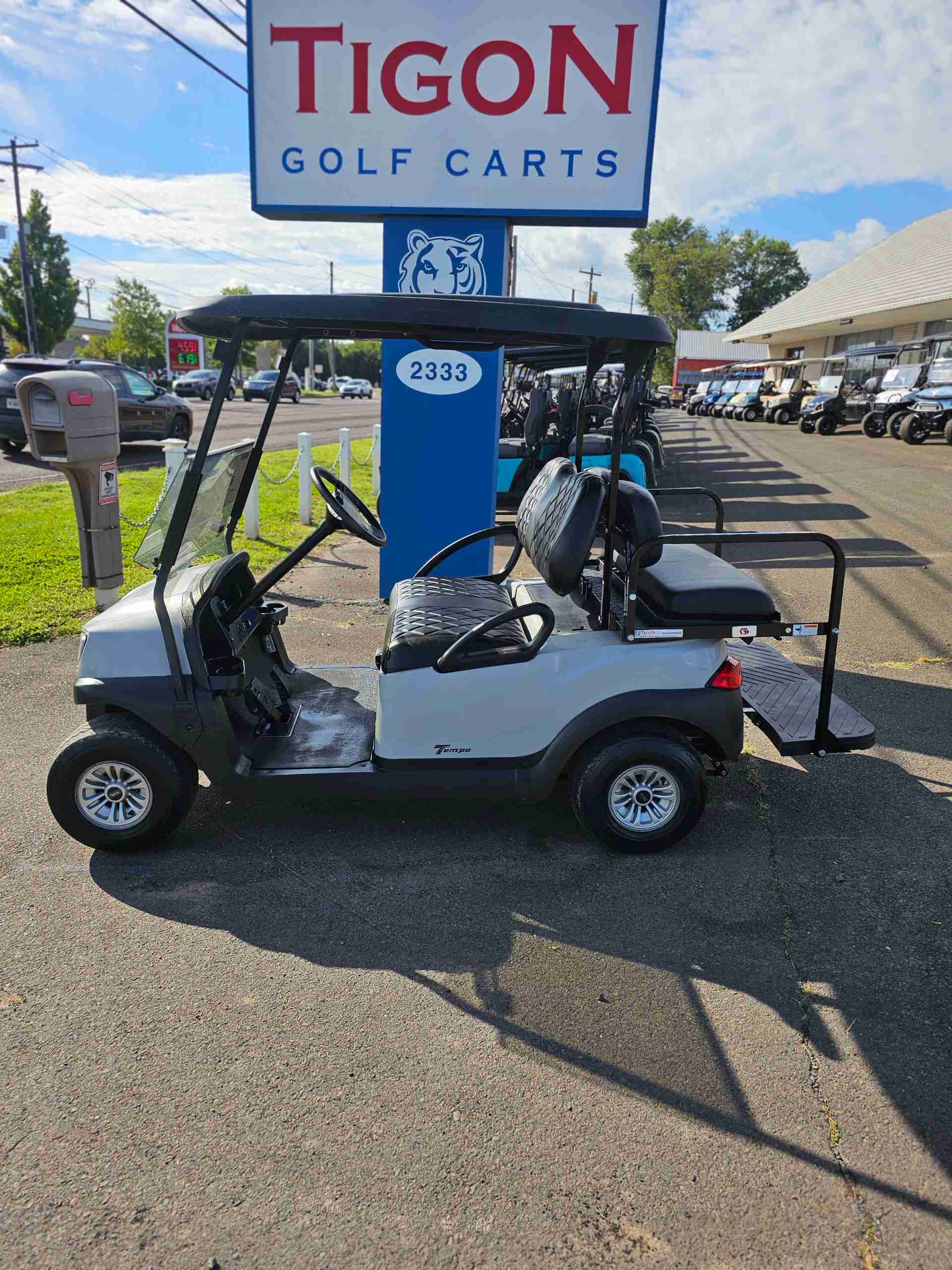 2020 Club Car Tempo Gray image 2