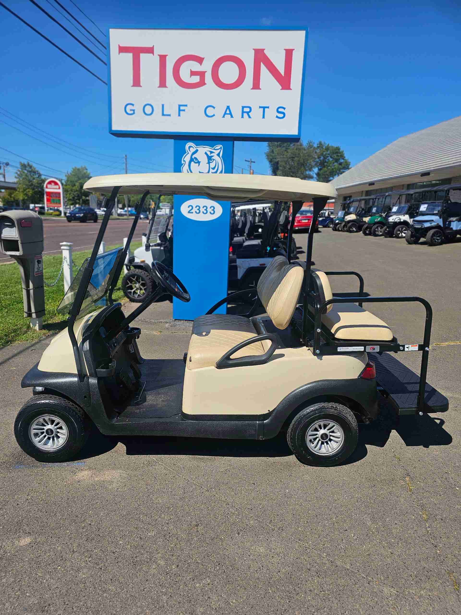 2016 Club Car Precedent Beige image 2