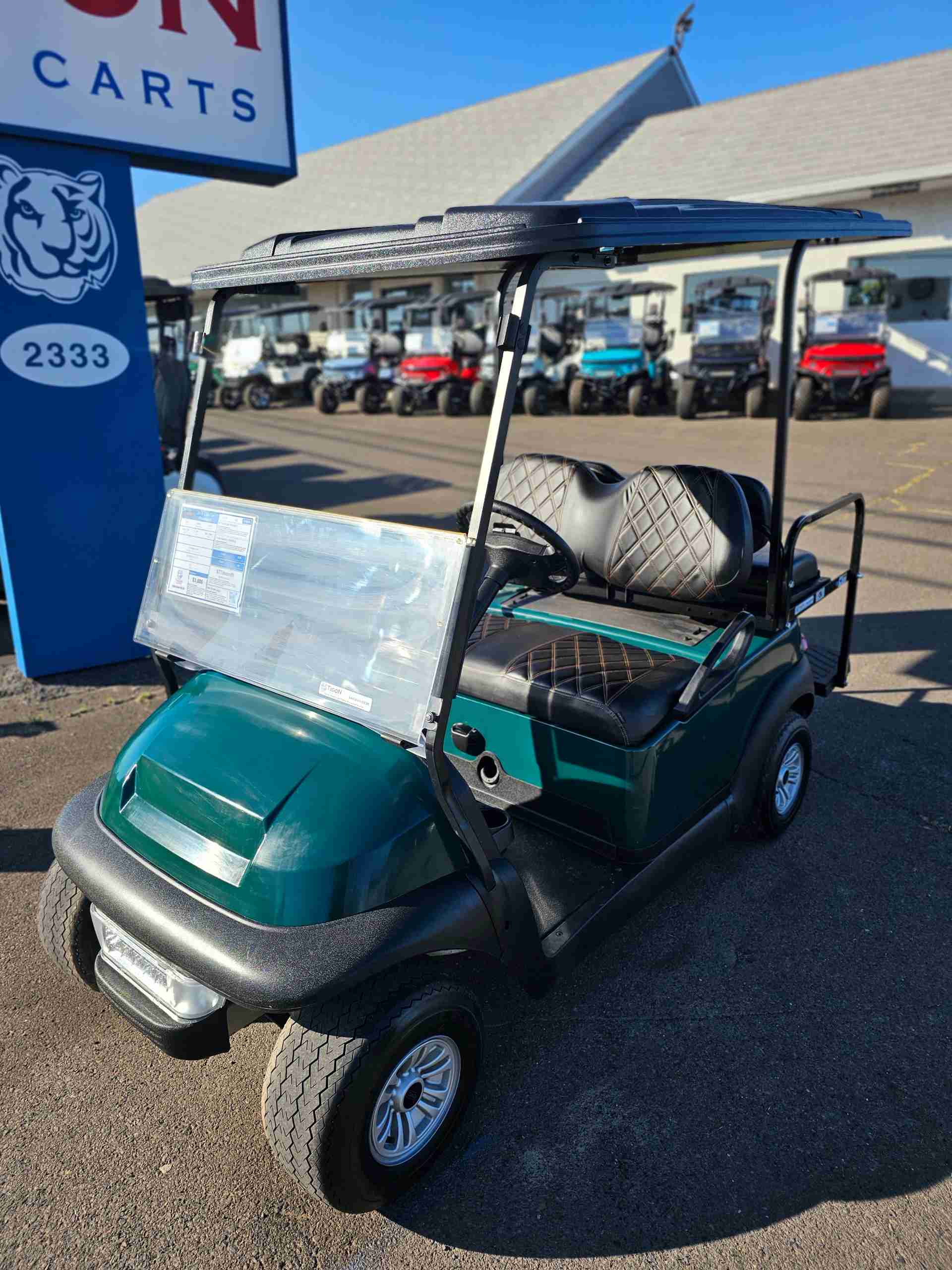 Used 2018 Club Car Precedent Golf Cart in Green for sale at TIGON Long Pond, PA