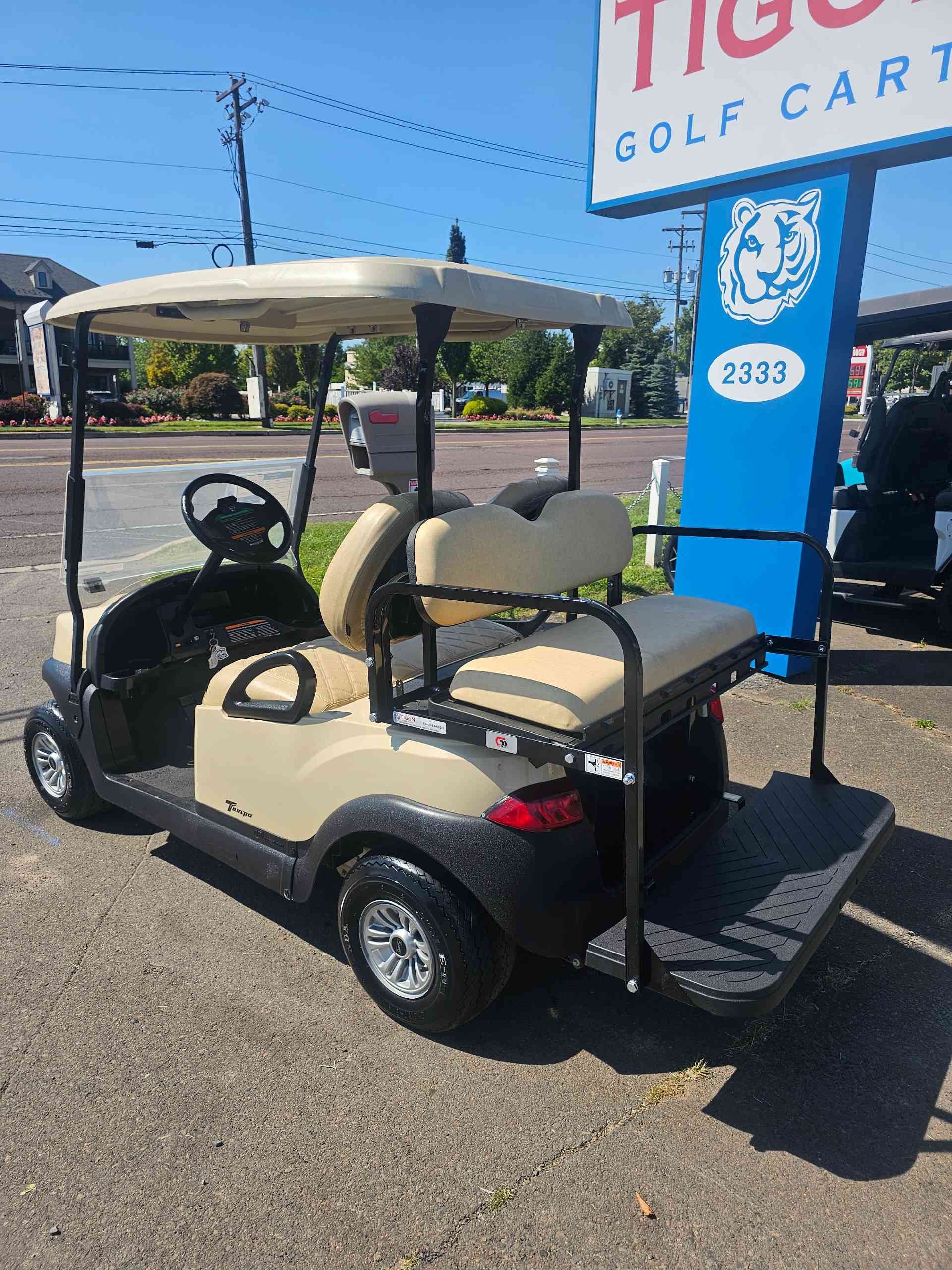 2021 Club Car Tempo Beige image 3