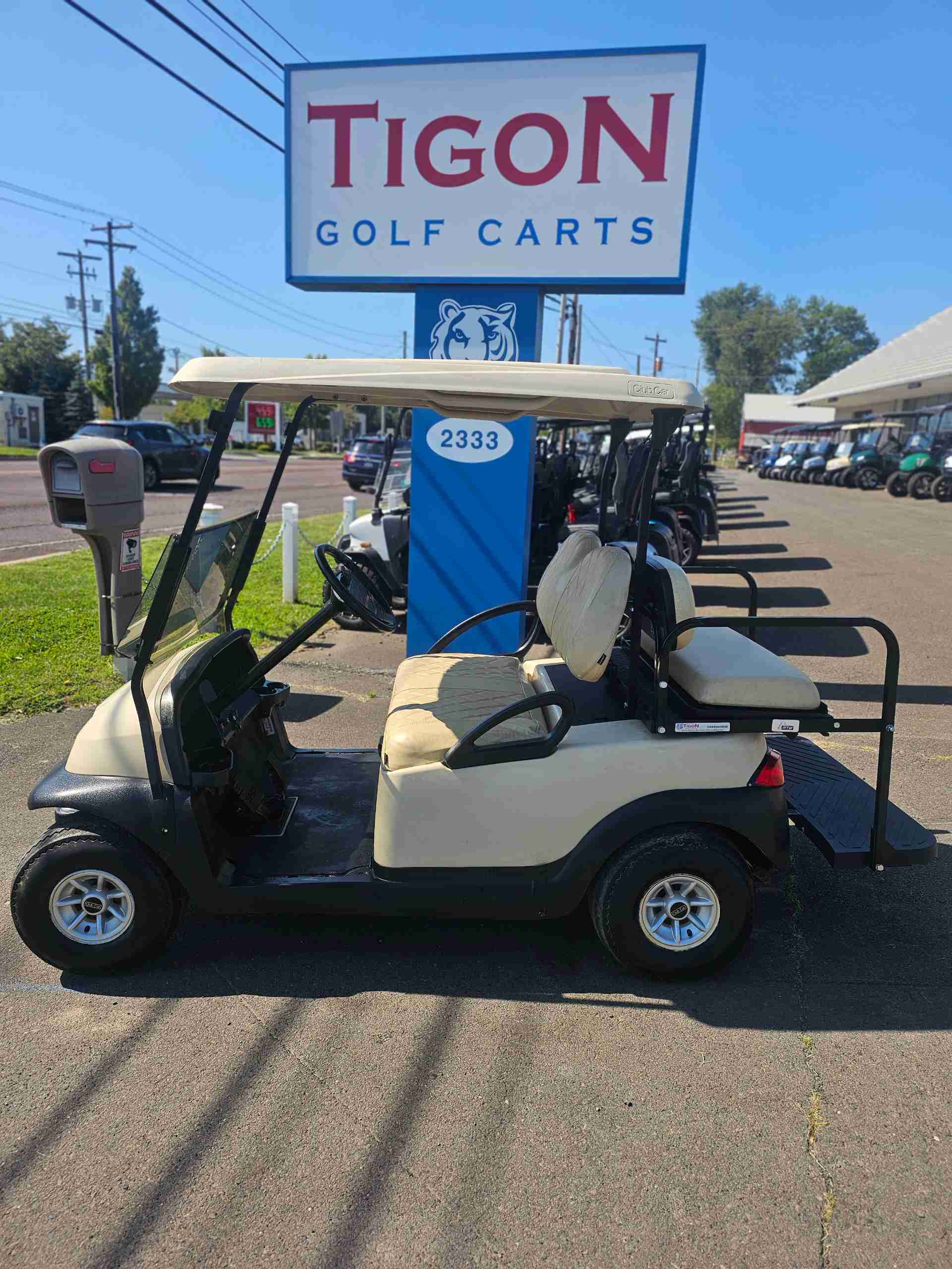 2015 Club Car Precedent Beige image 2