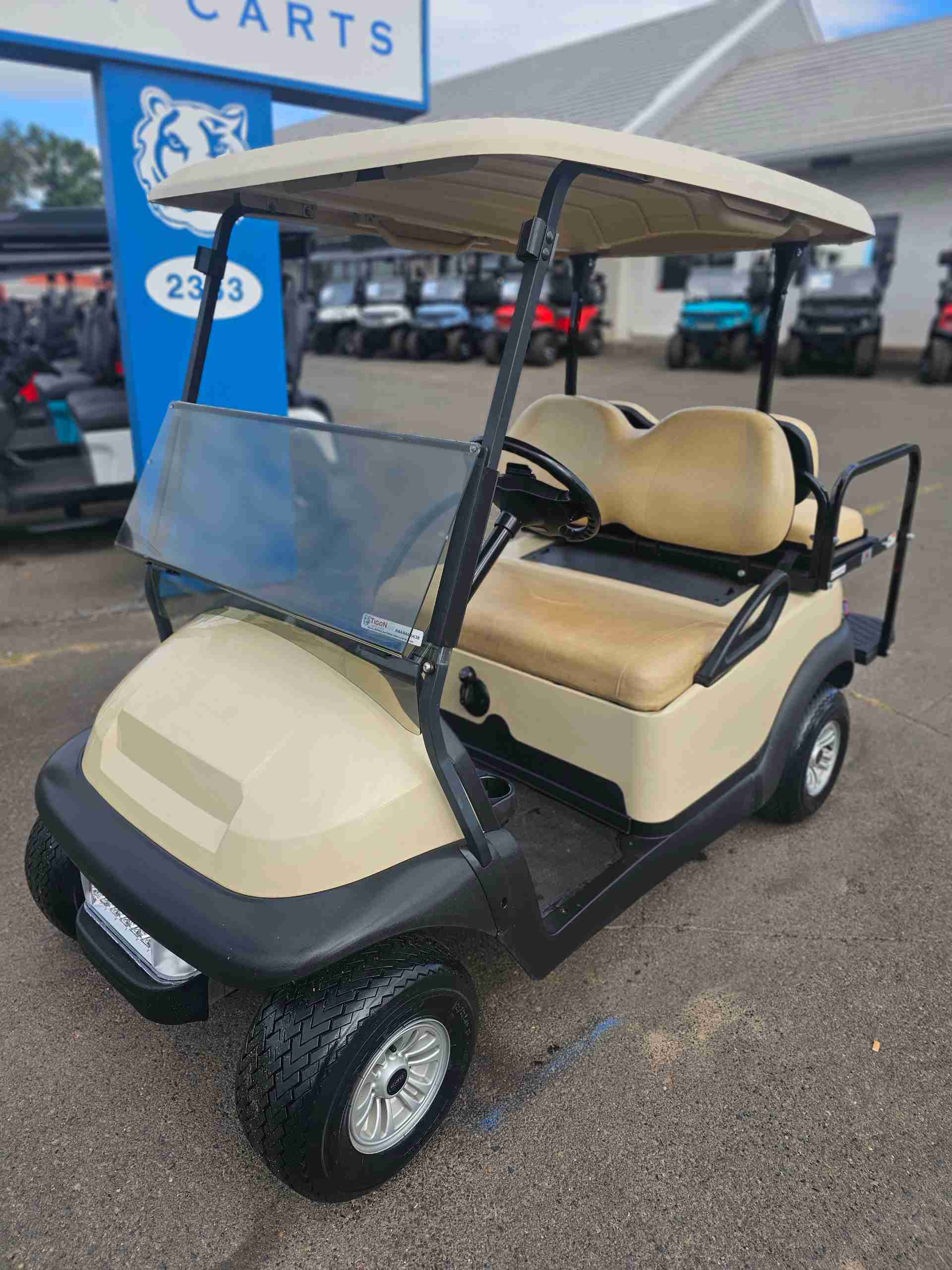Used 2018 Club Car Precedent Golf Cart in Beige for sale at TIGON Hatfield, PA