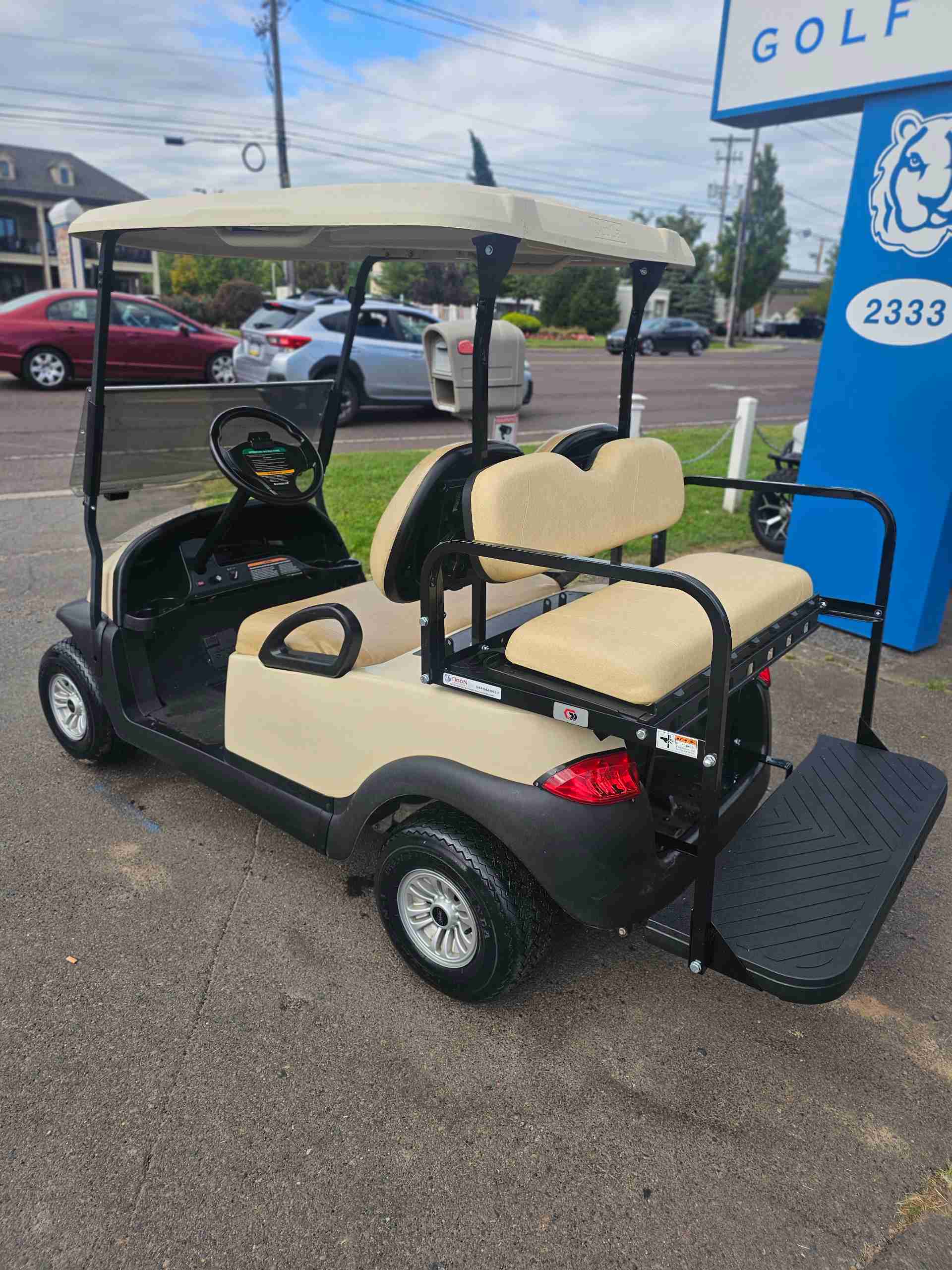2018 Club Car Precedent Beige image 3