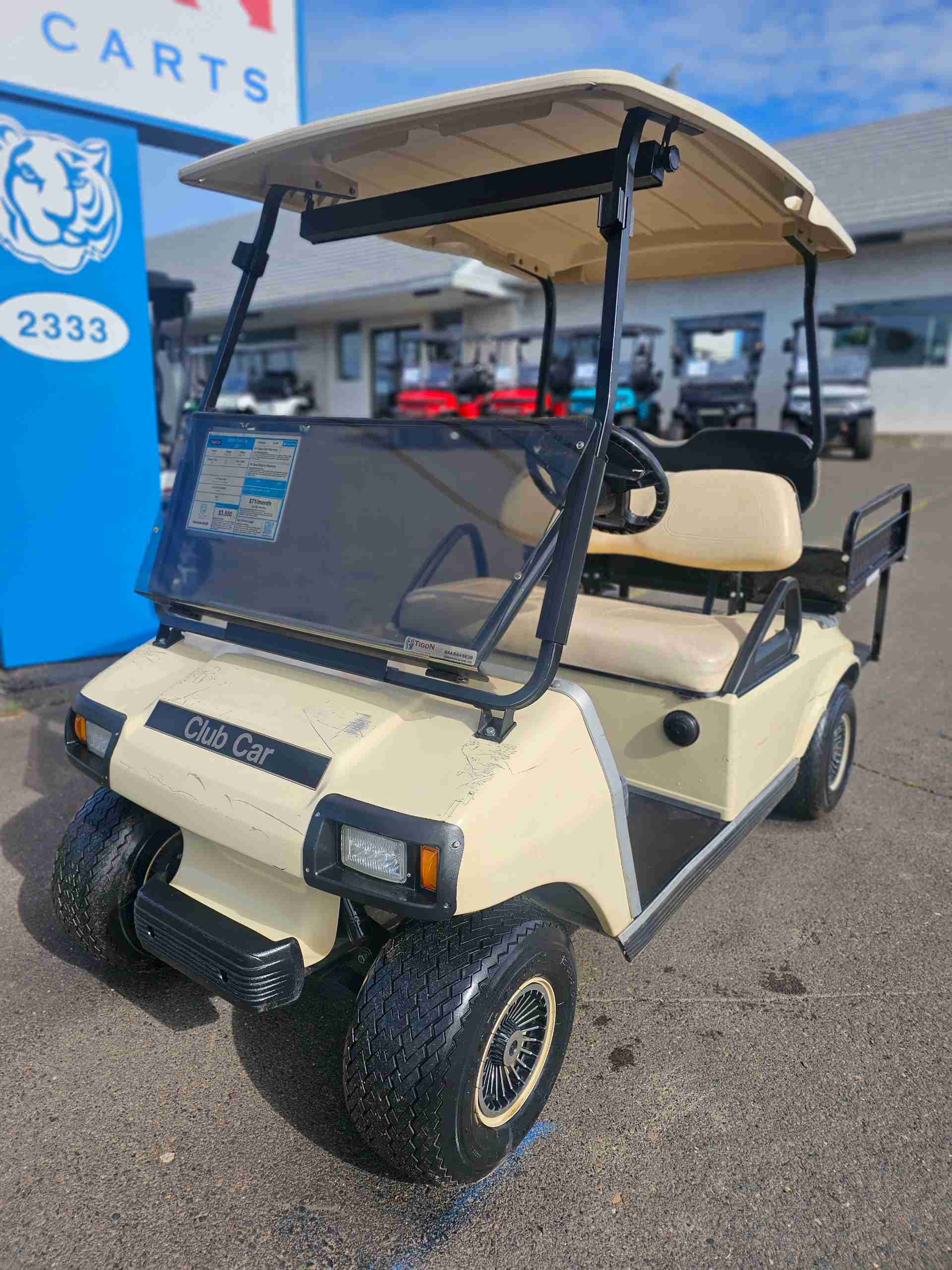 Used 2005 Club Car DS Golf Cart in Beige for sale at TIGON Hatfield, PA