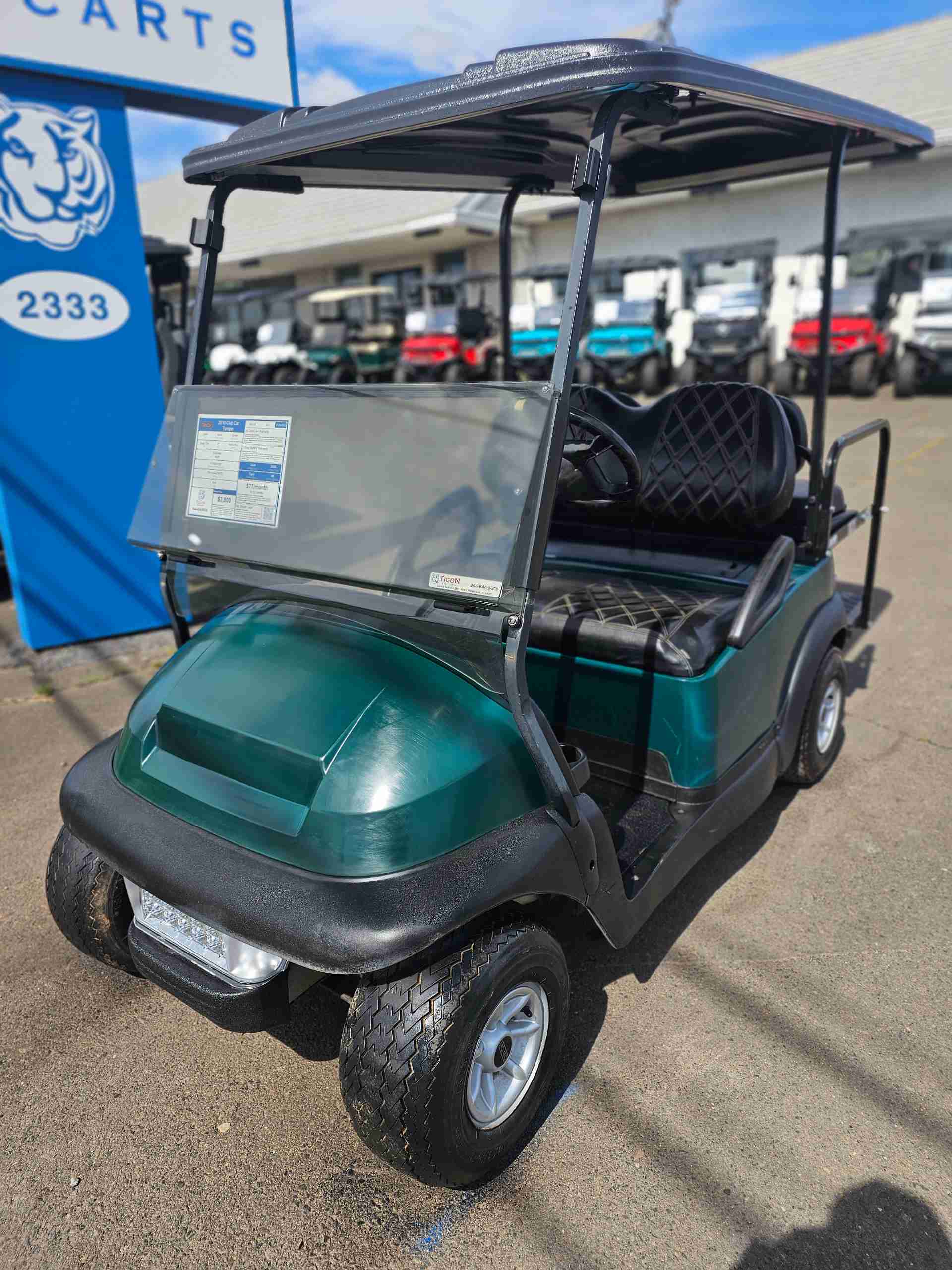 2010 Club Car Tempo Green