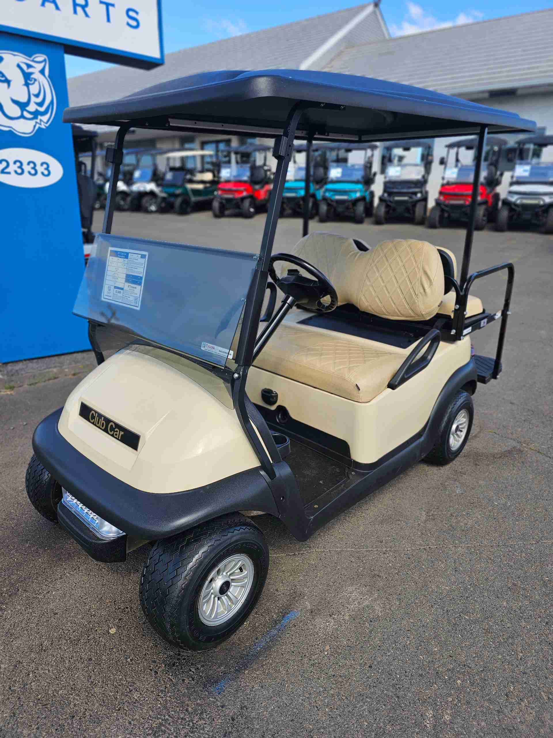 2017 Club Car Precedent Beige