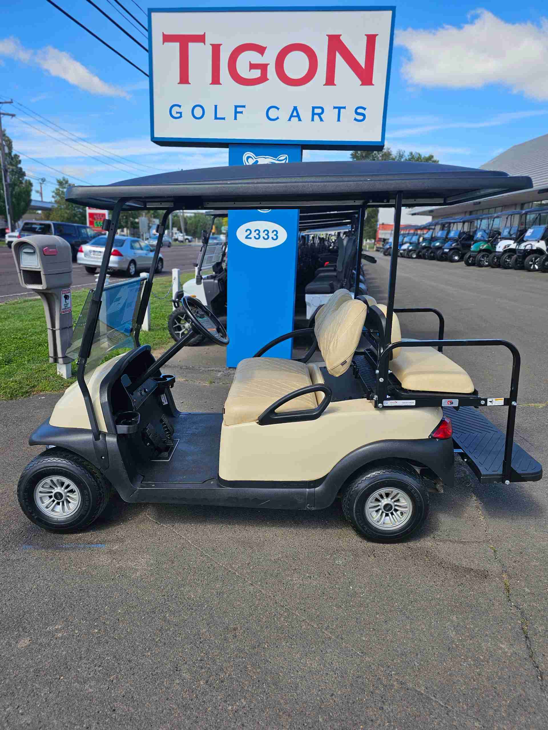 2017 Club Car Precedent Beige image 2
