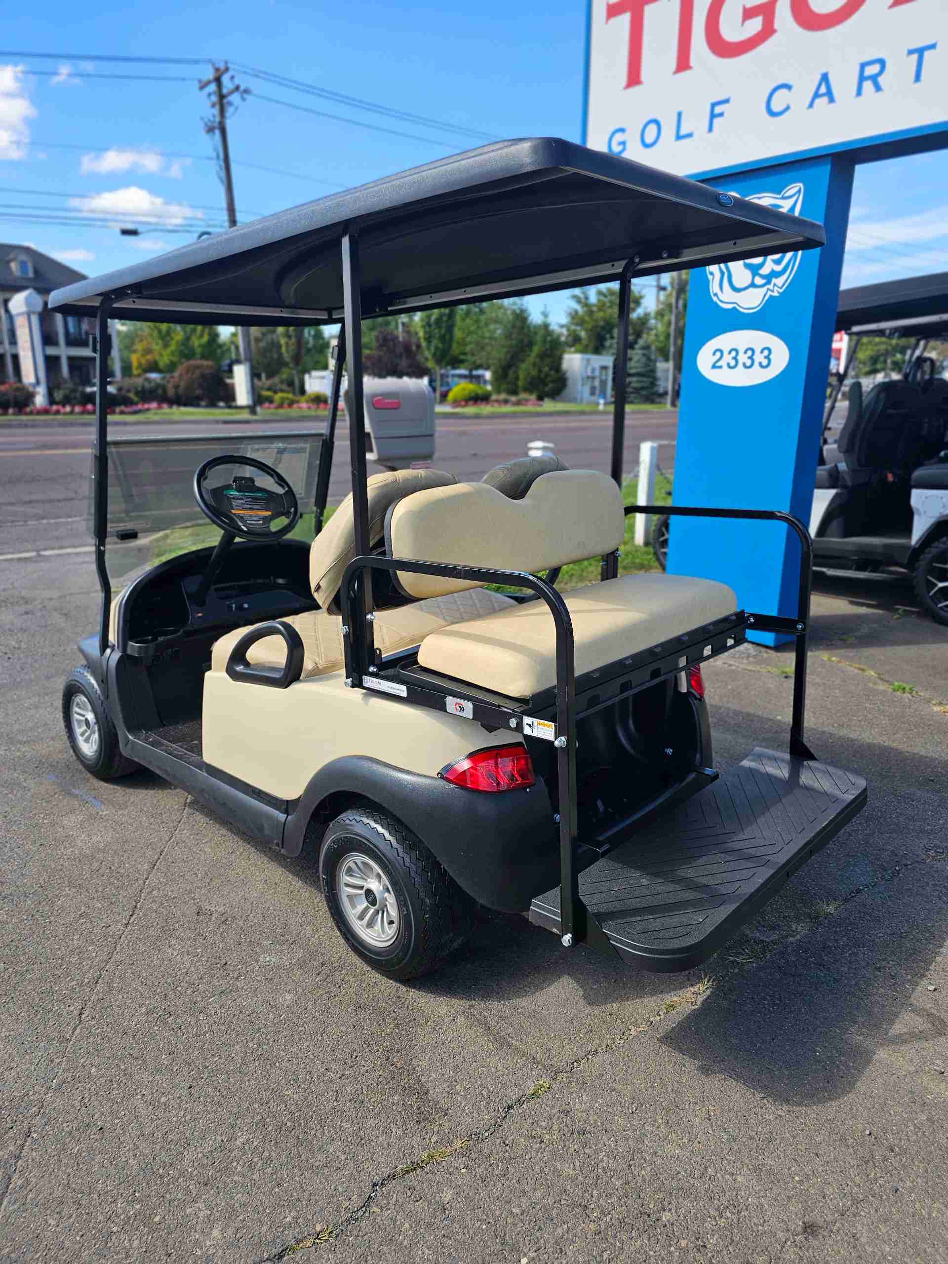 2017 Club Car Precedent Beige image 3