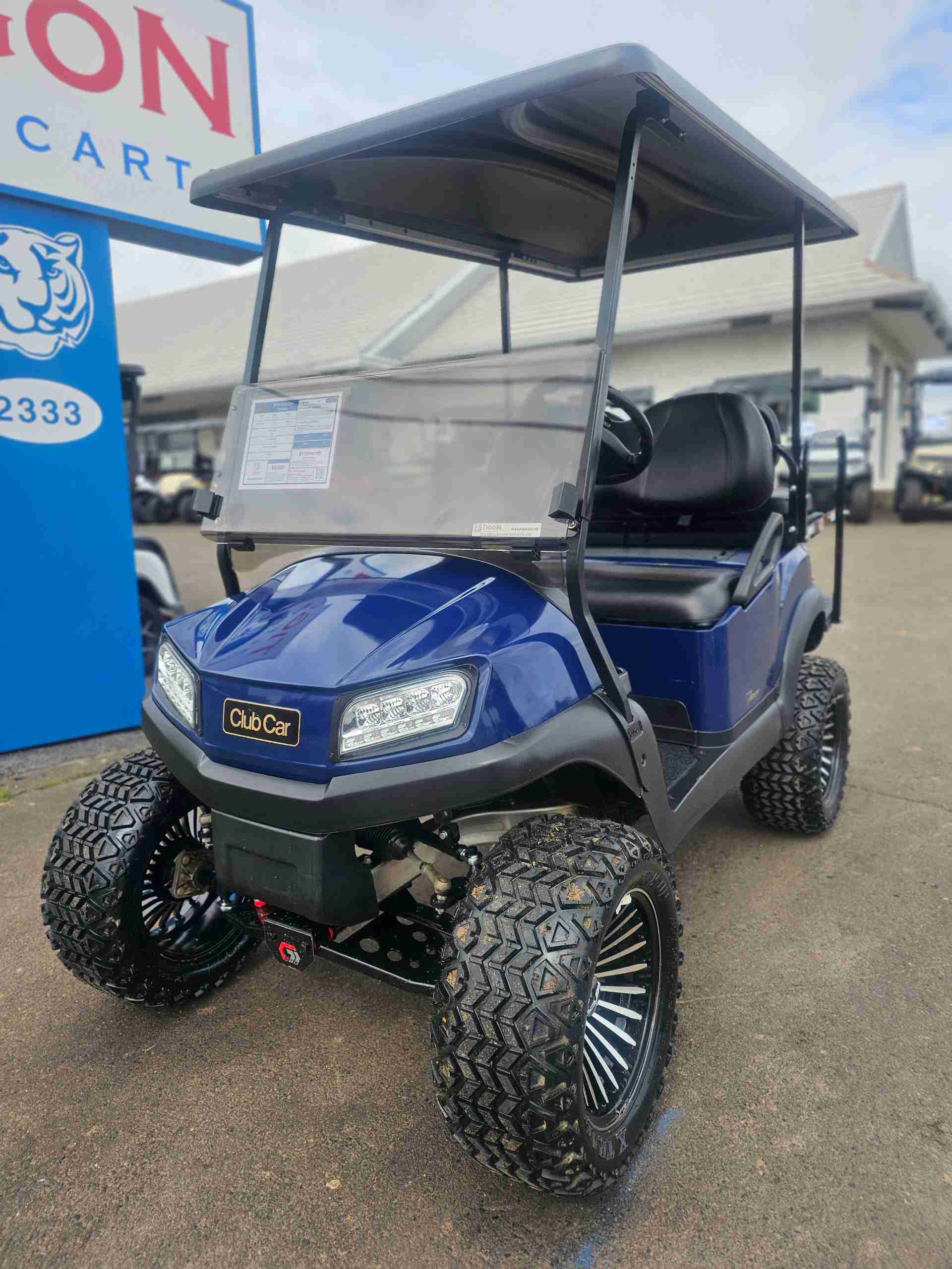 2019 Club Car Tempo Blue