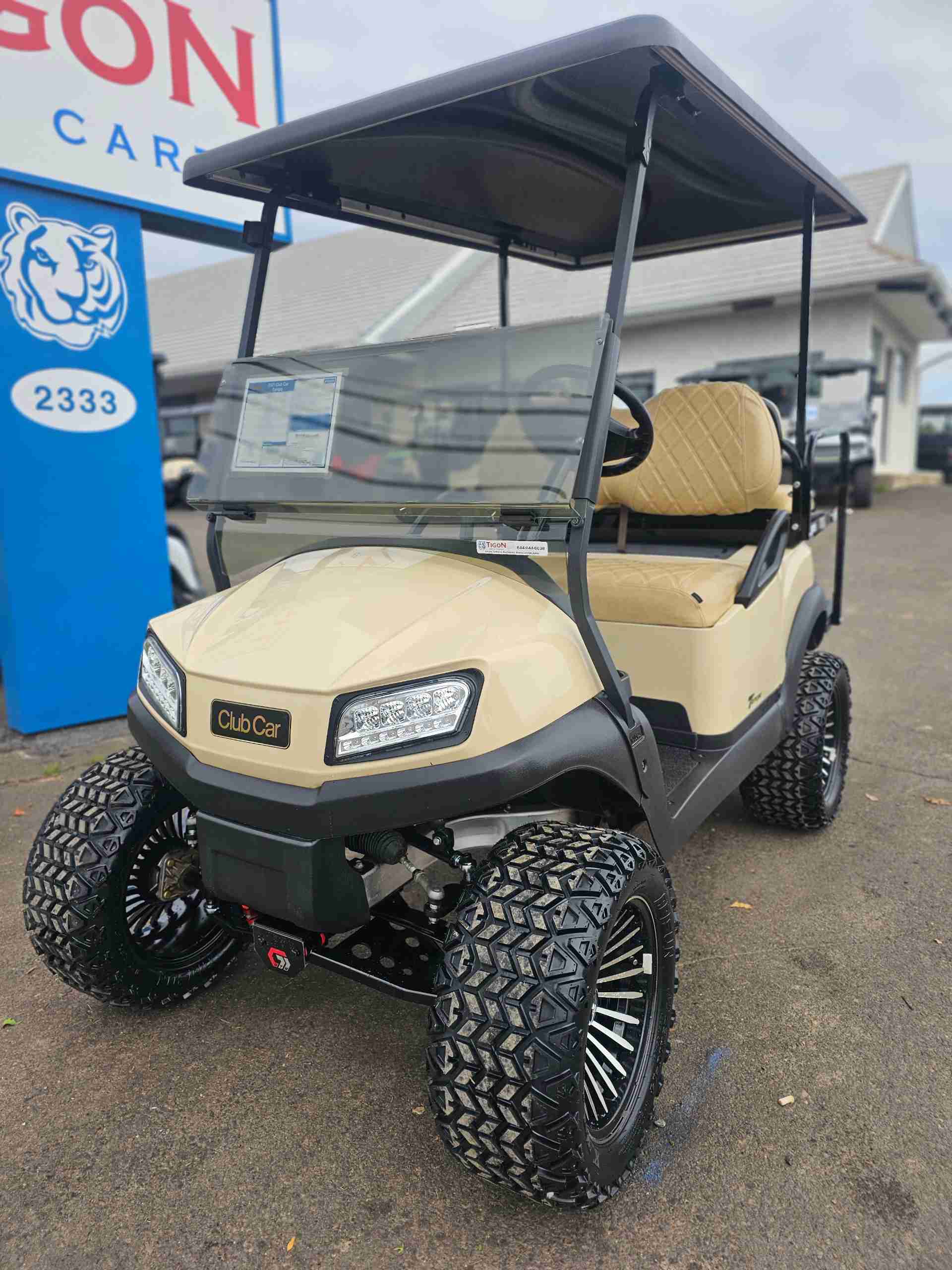 2021 Club Car Tempo Beige