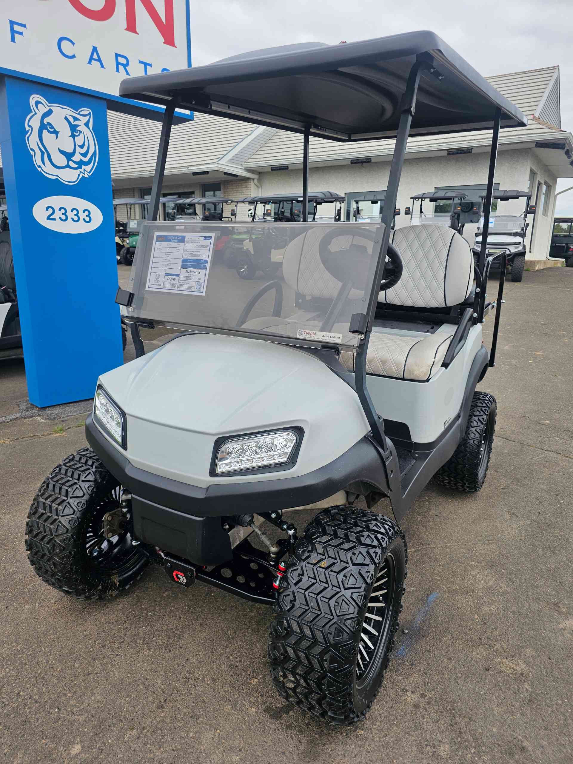 2022 Club Car Tempo Gray