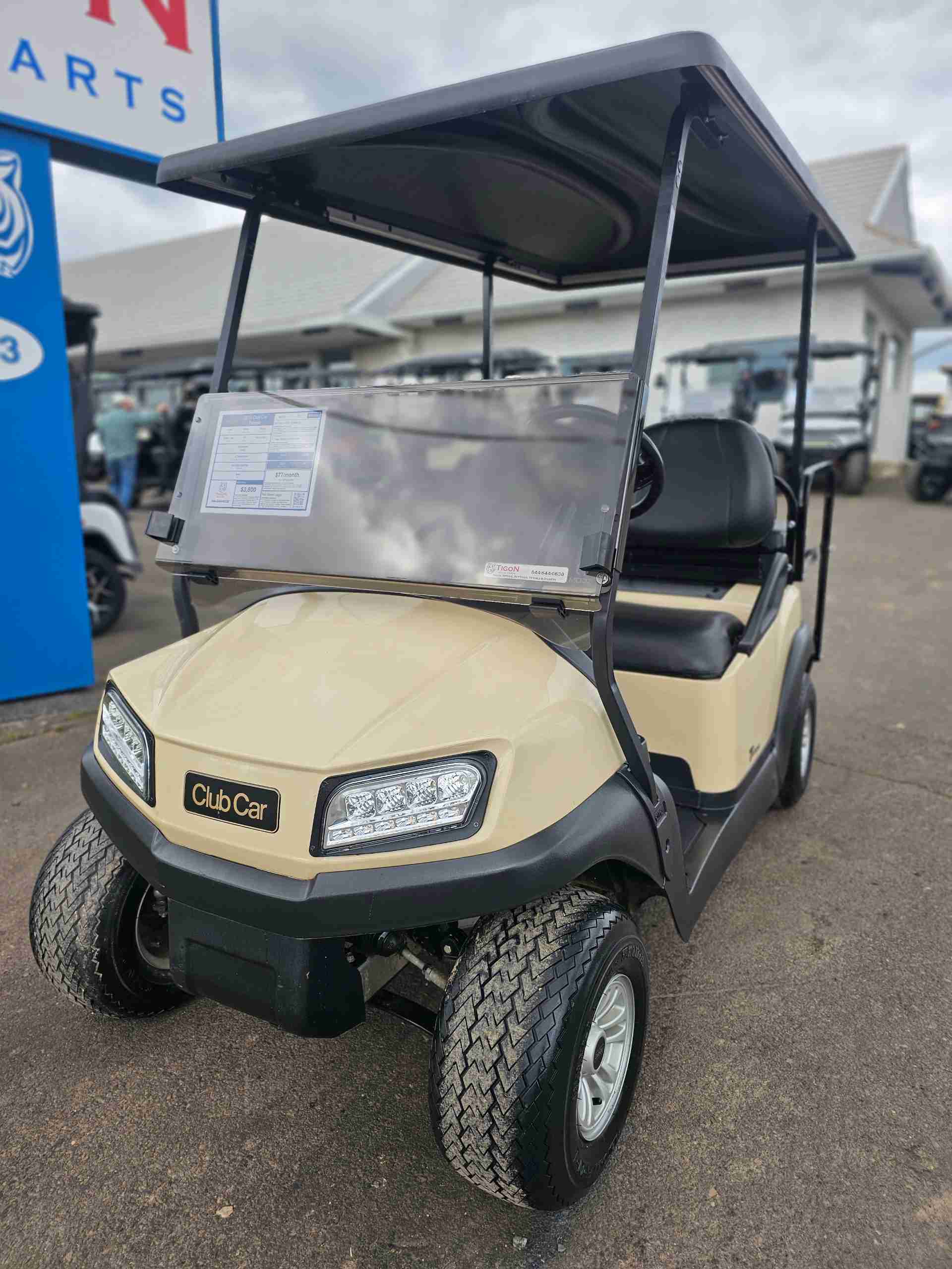 2019 Club Car Tempo Beige