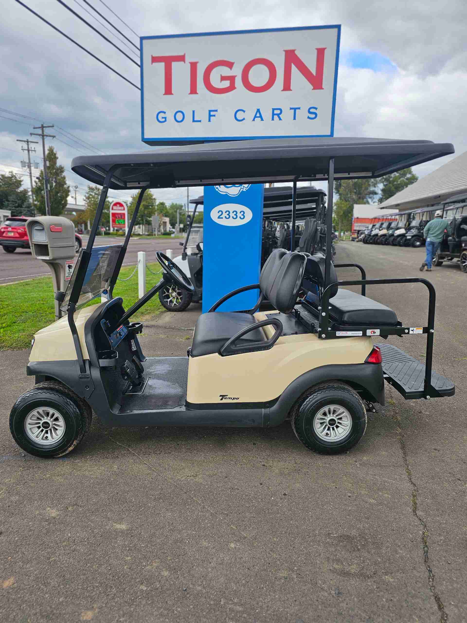 2019 Club Car Tempo Beige image 2