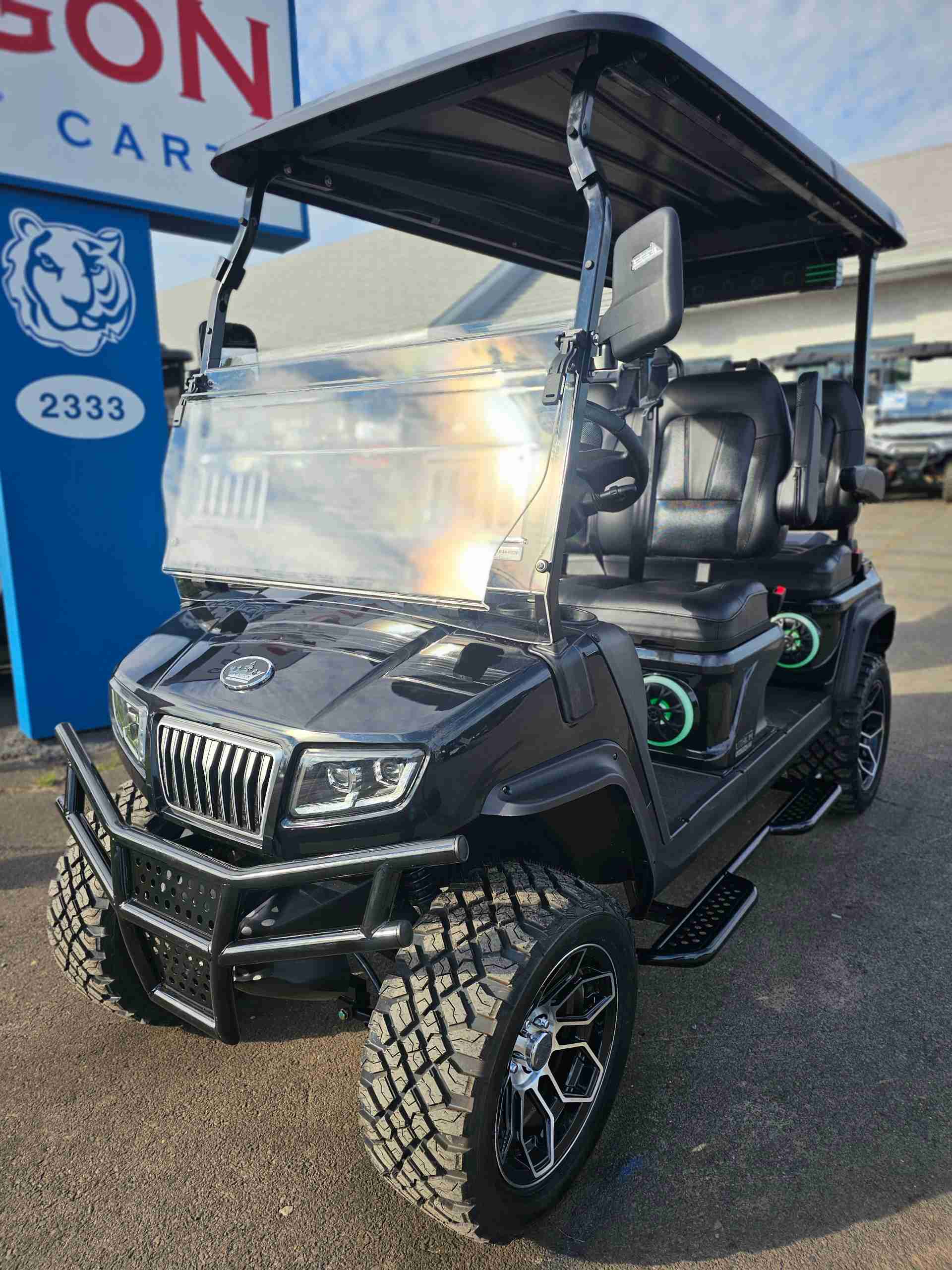 2027 Evolution D5 Maverick 4 PLUS Golf Cart in Black for sale at TIGON Hatfield, PA