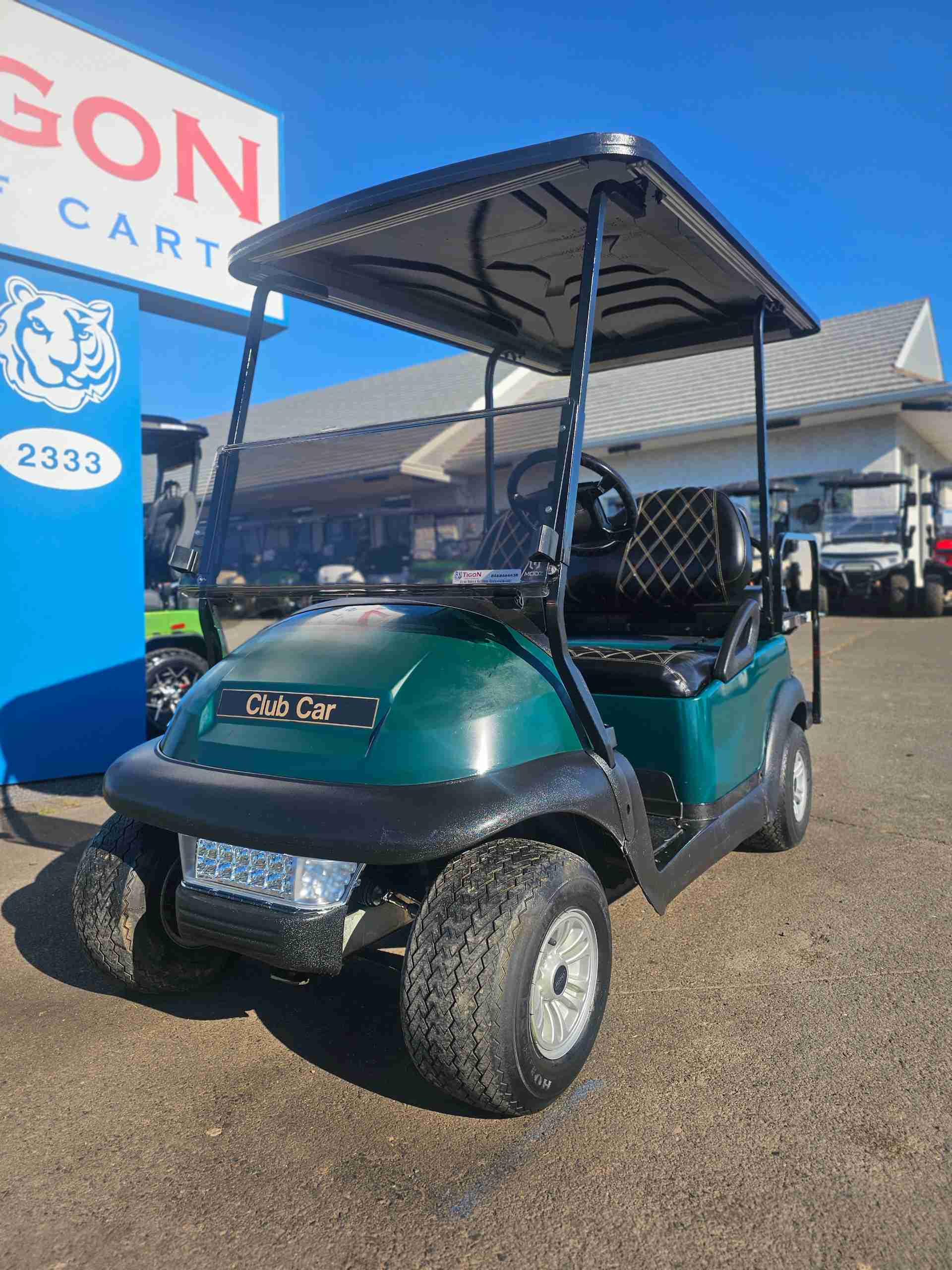 2010 Club Car Precedent Green