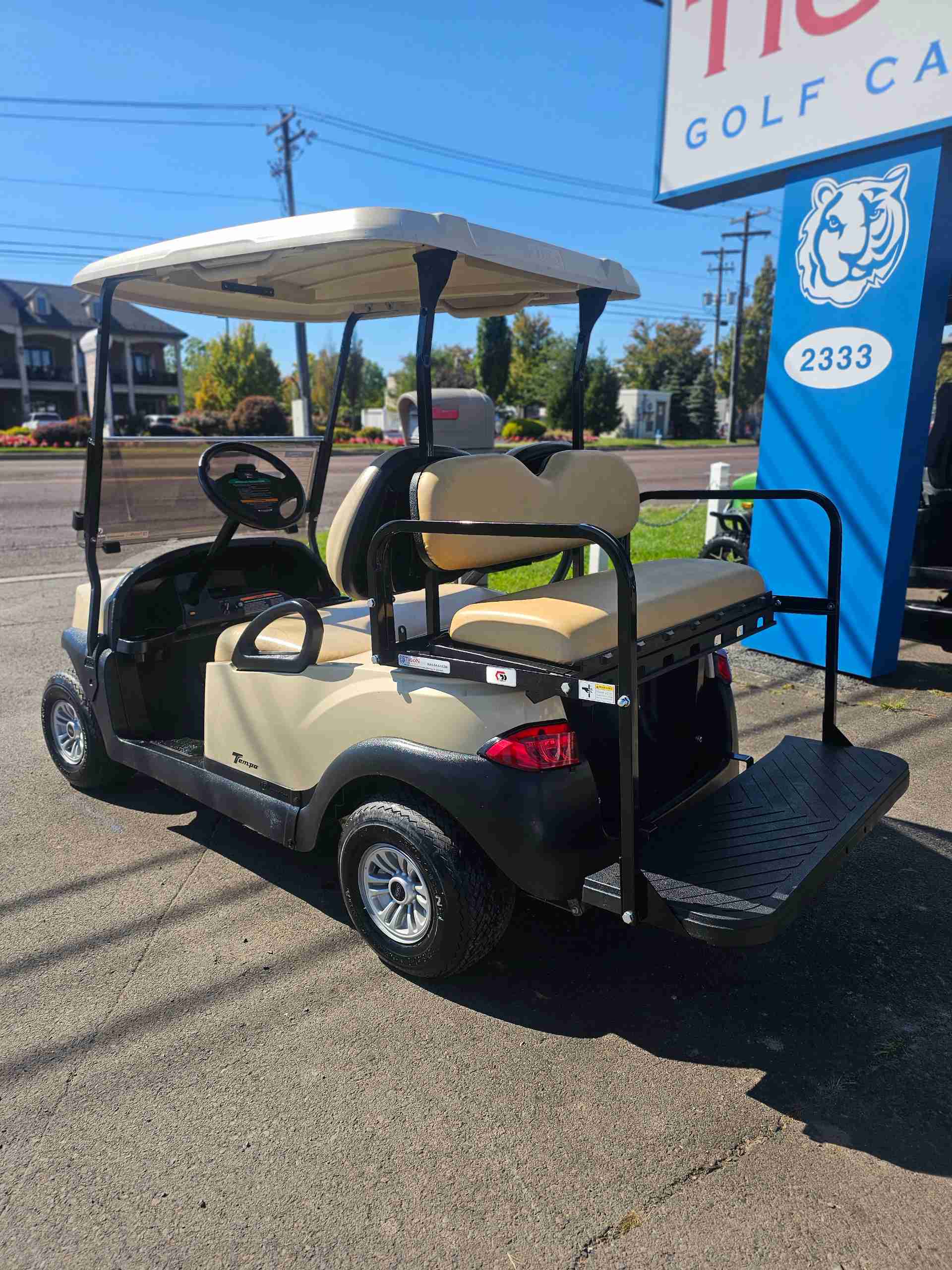 2019 Club Car Tempo Beige image 3