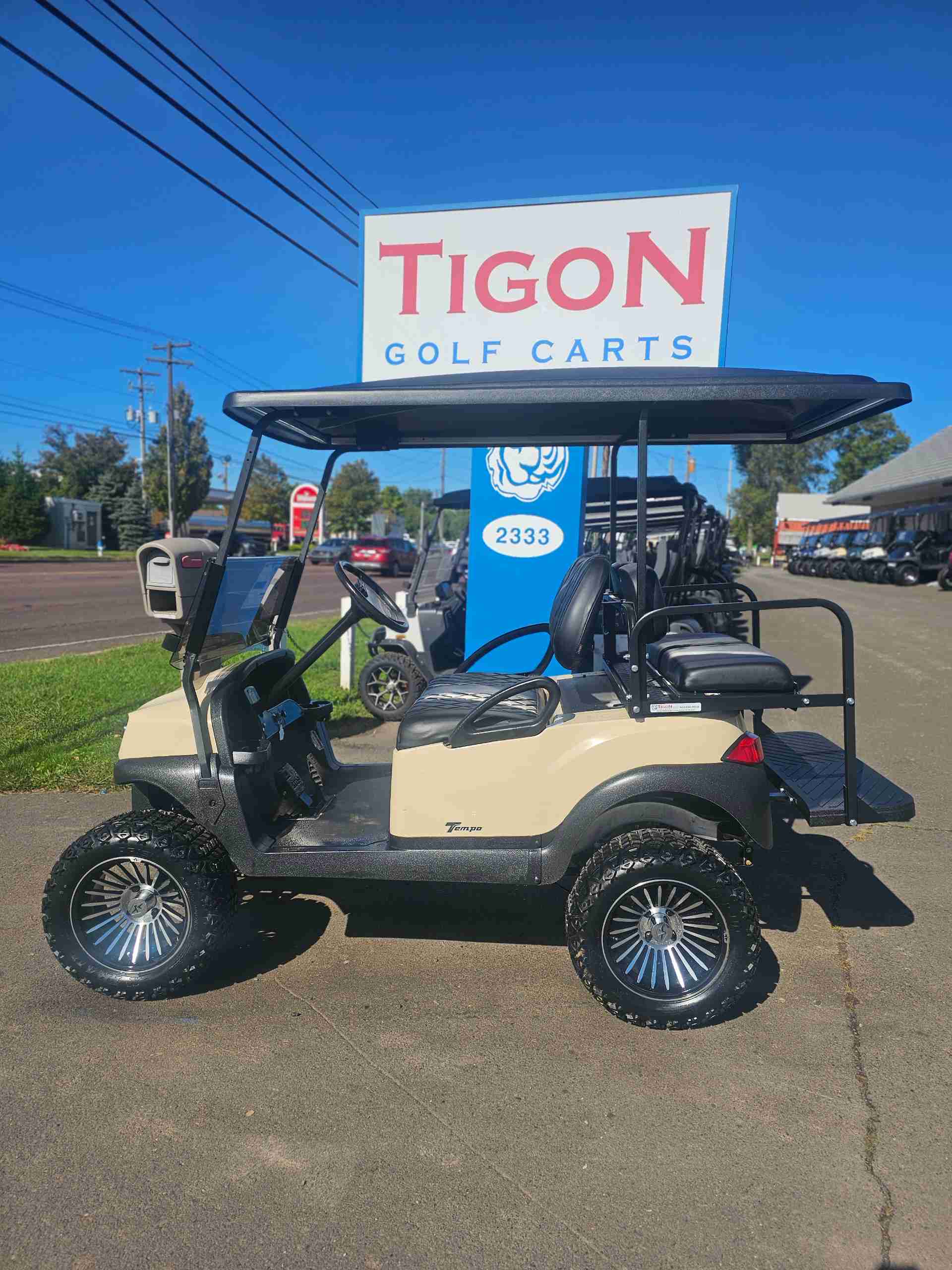 2021 Club Car Tempo Beige image 2