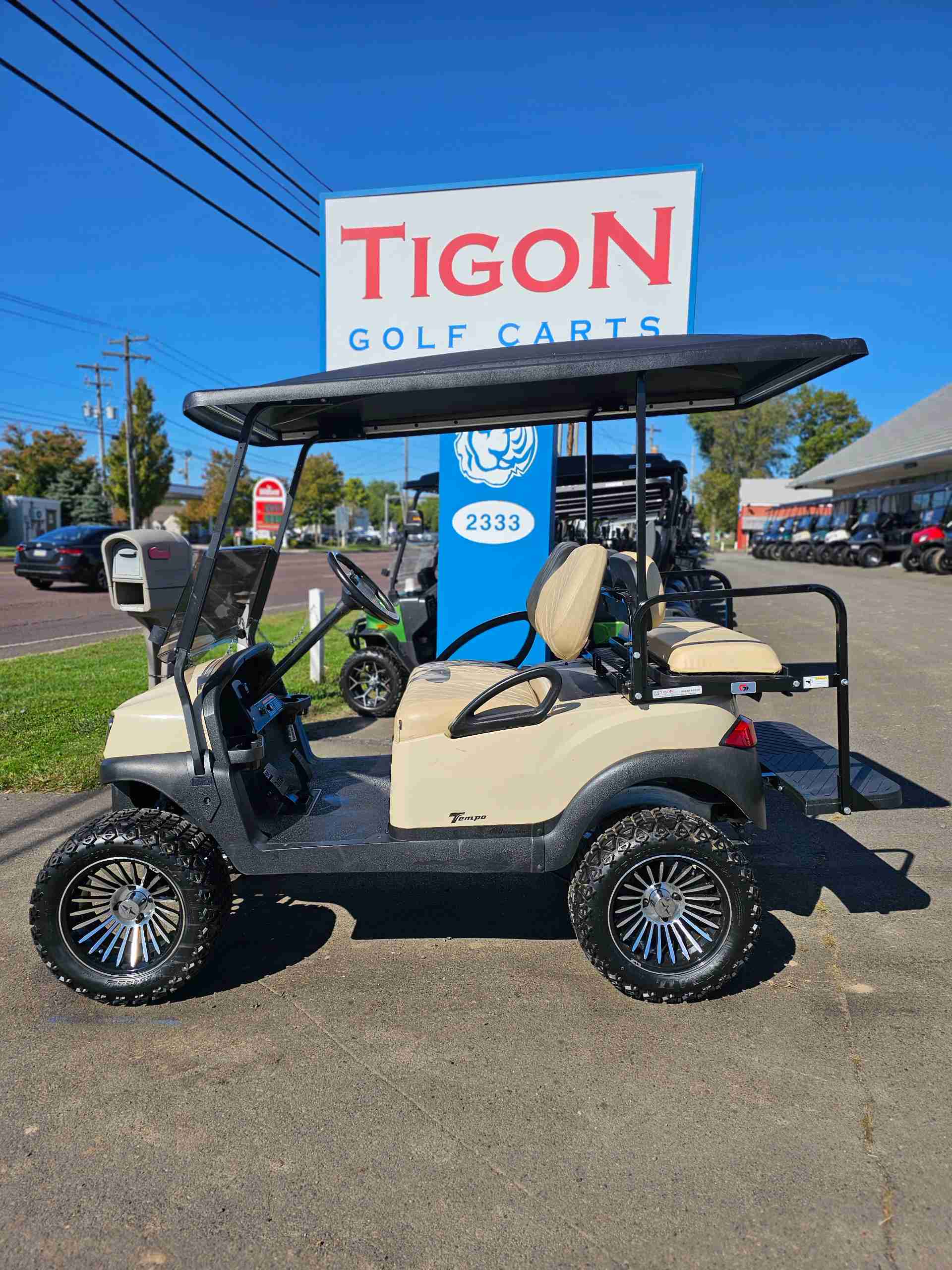 2019 Club Car Tempo Beige image 2
