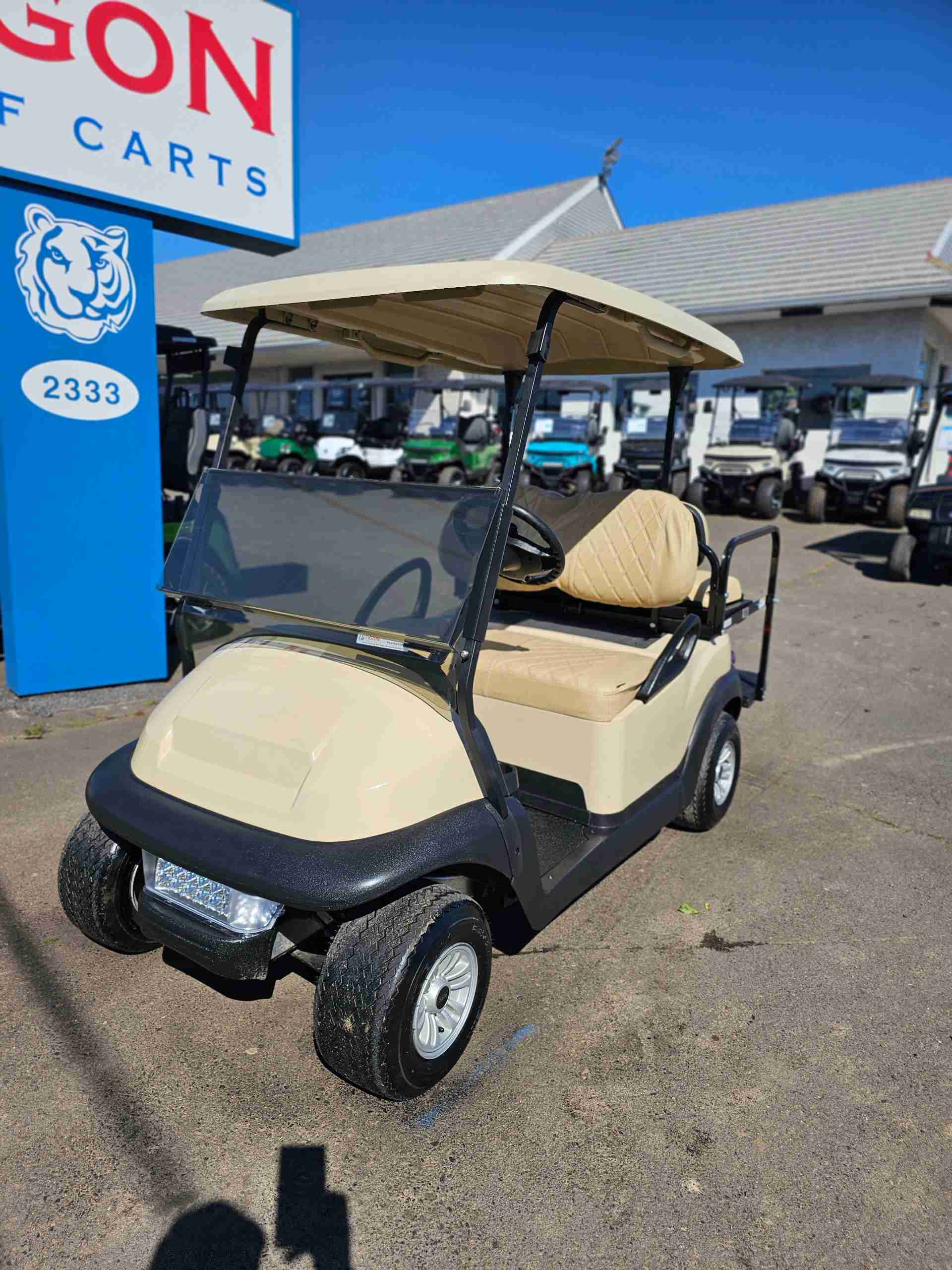 2019 Club Car Precedent Beige