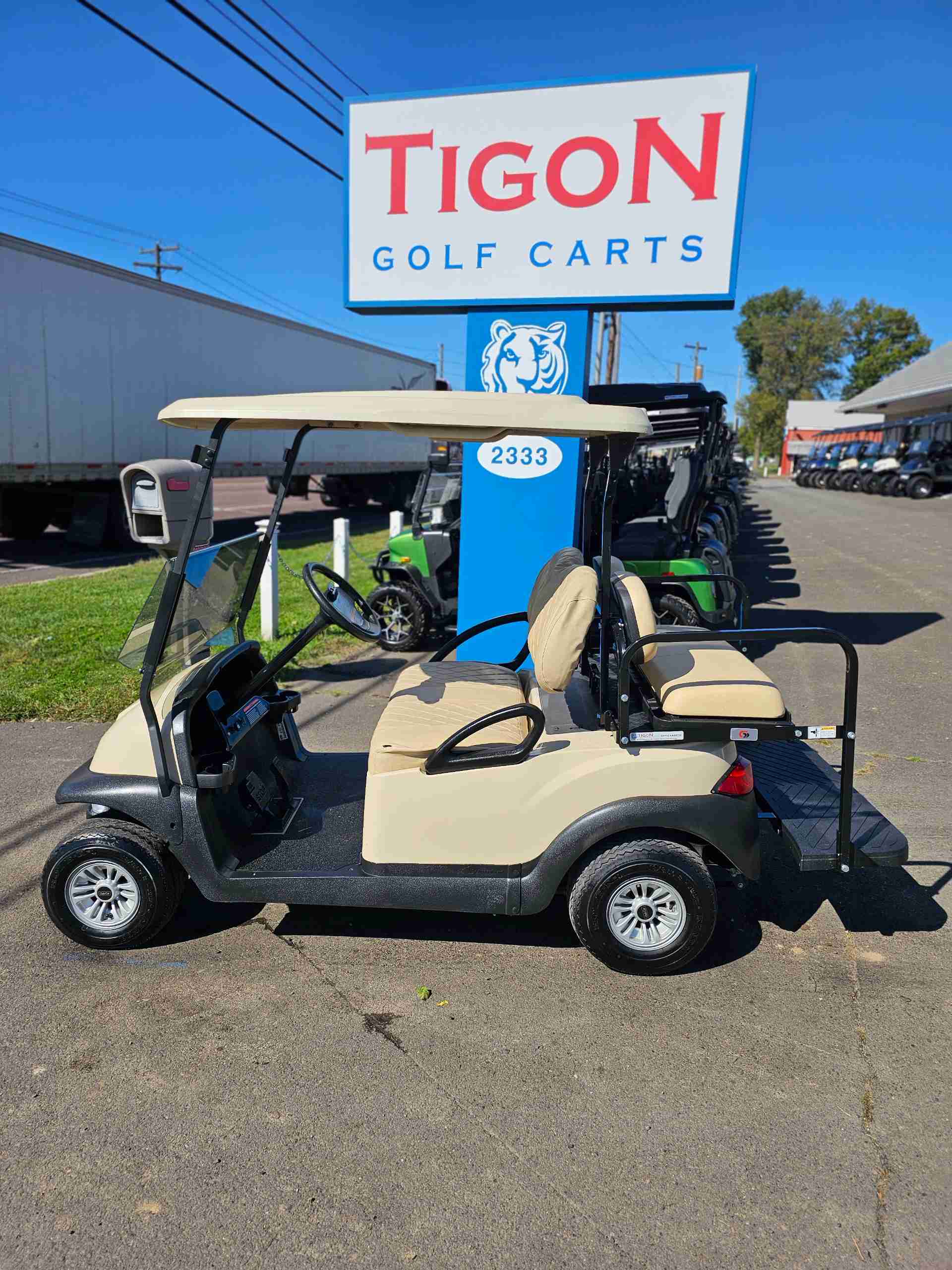 2019 Club Car Precedent Beige image 2