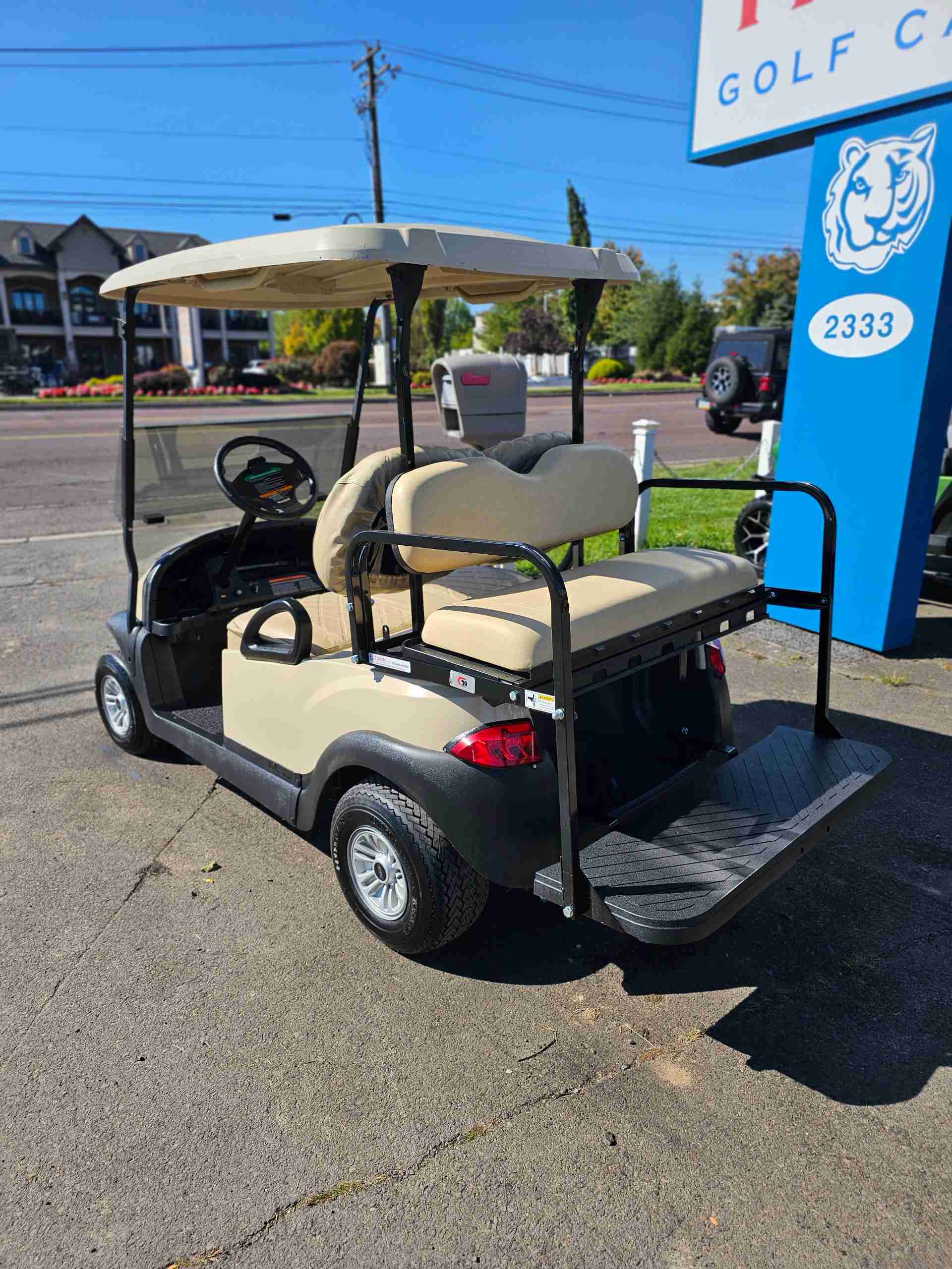 2019 Club Car Precedent Beige image 3