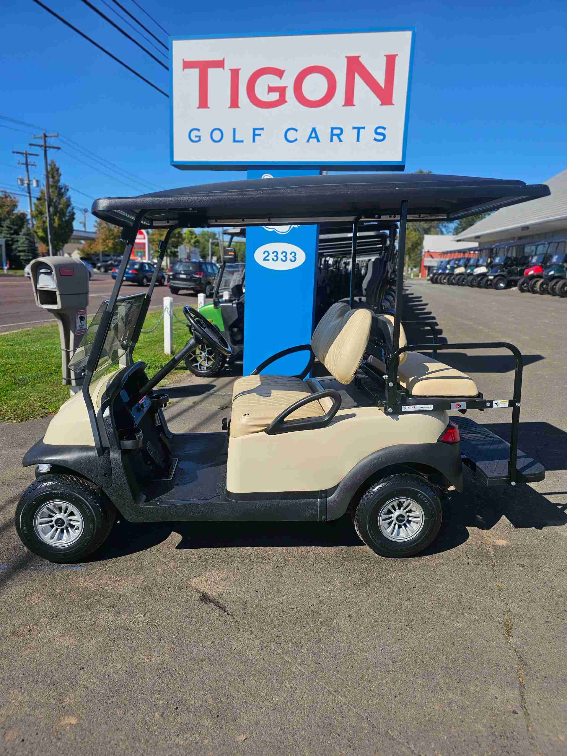 2018 Club Car Precedent Beige image 2