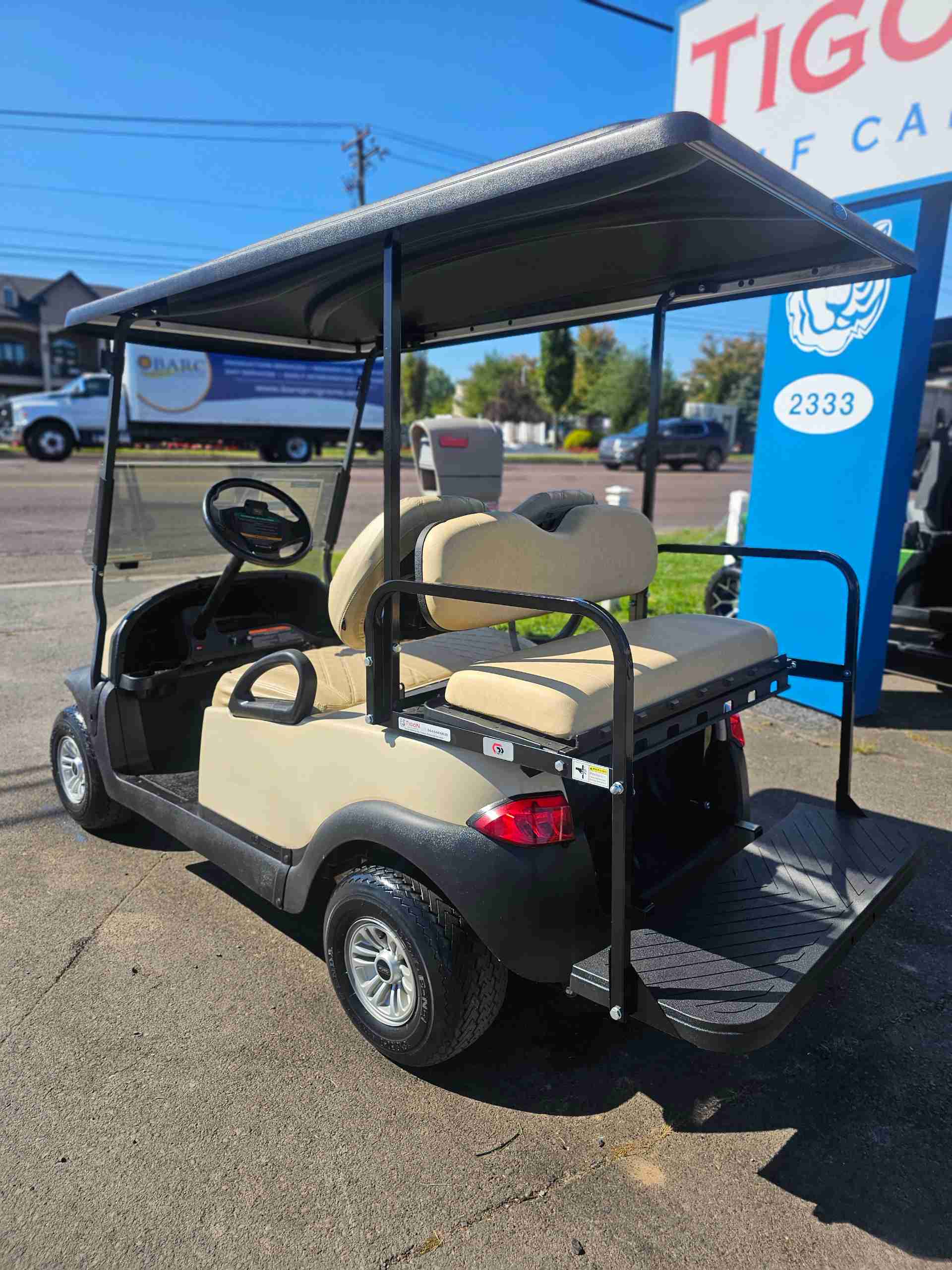 2018 Club Car Precedent Beige image 3