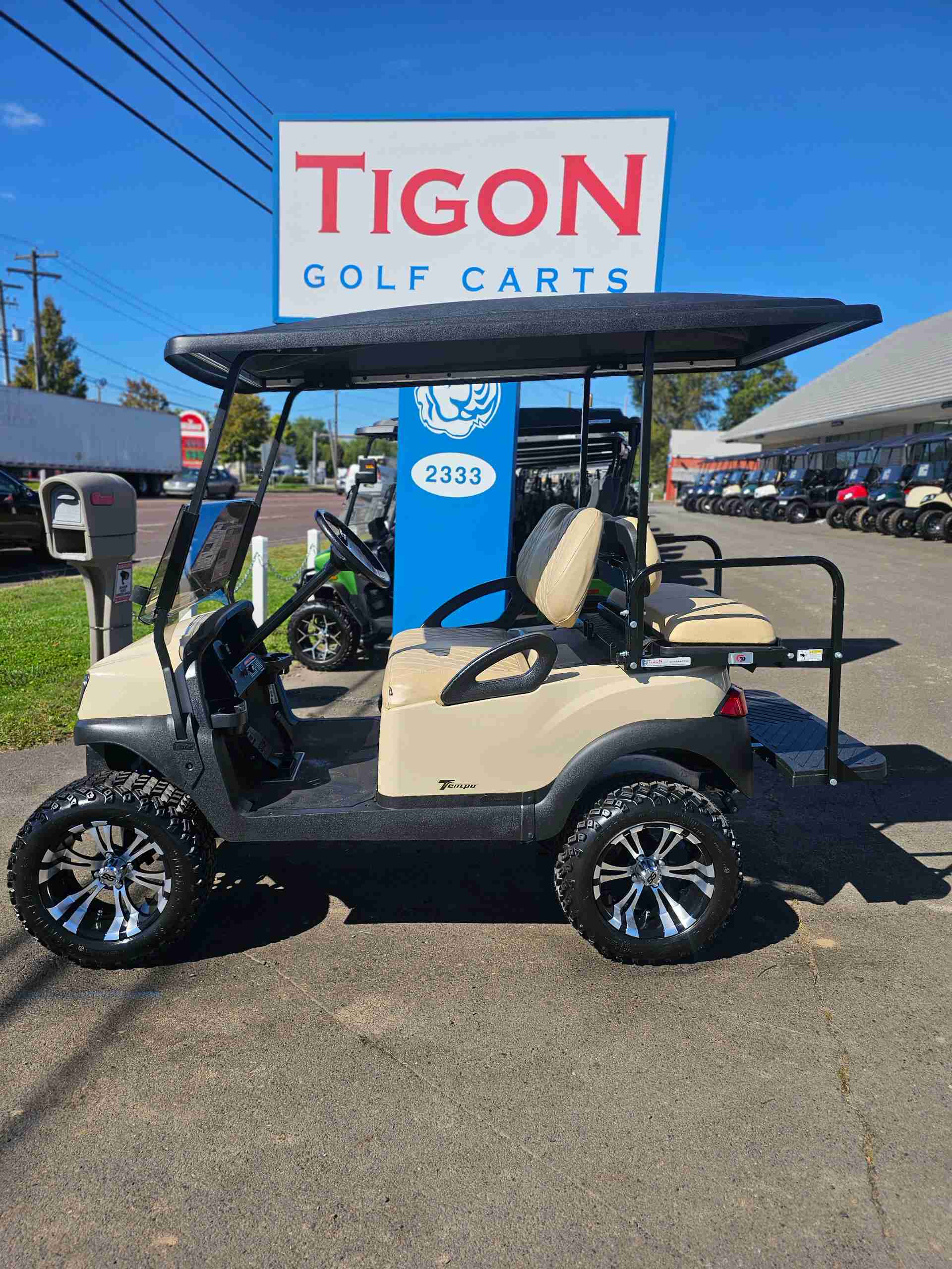 2019 Club Car Tempo Beige image 2