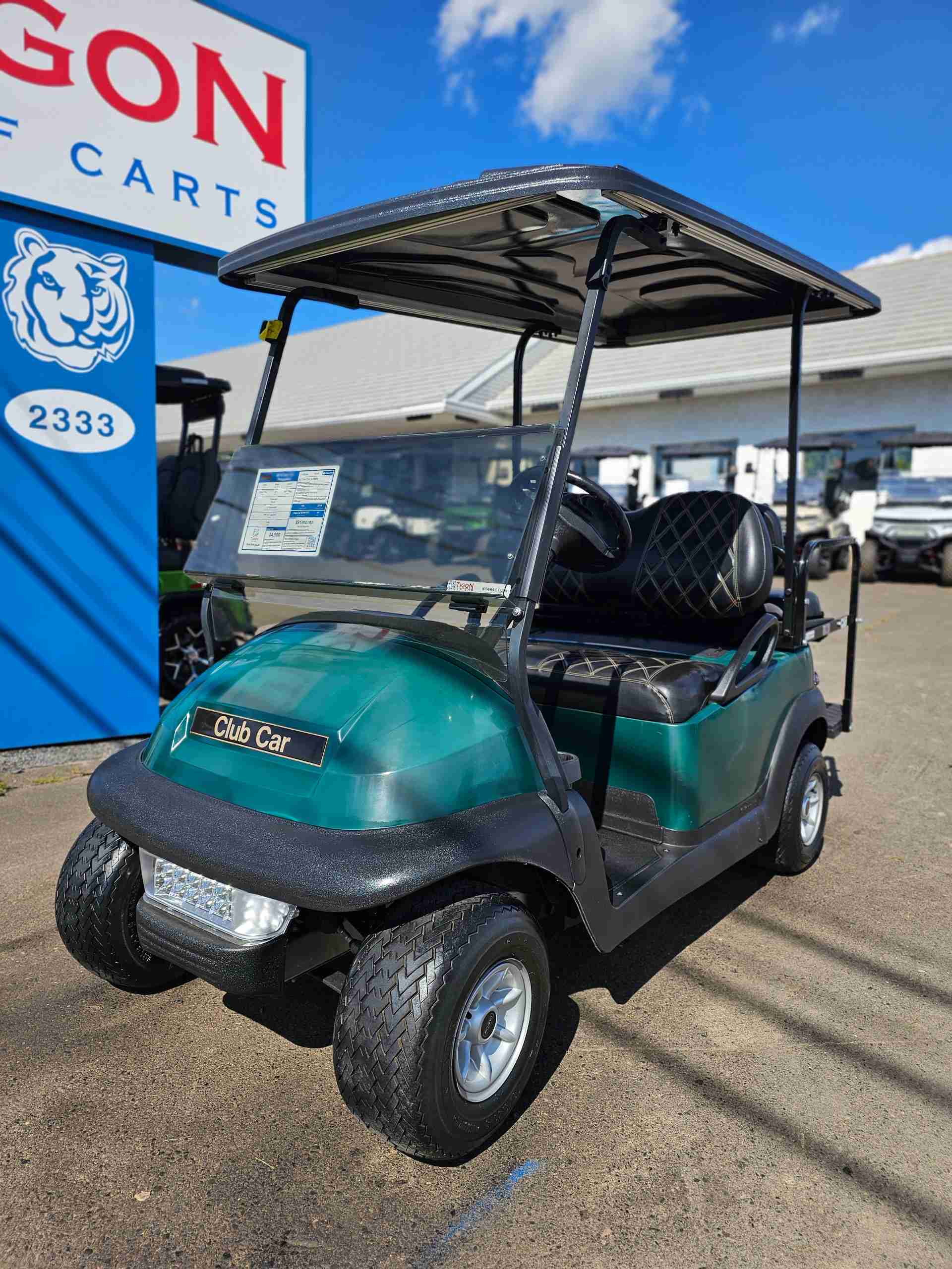 2014 Club Car Precedent Green
