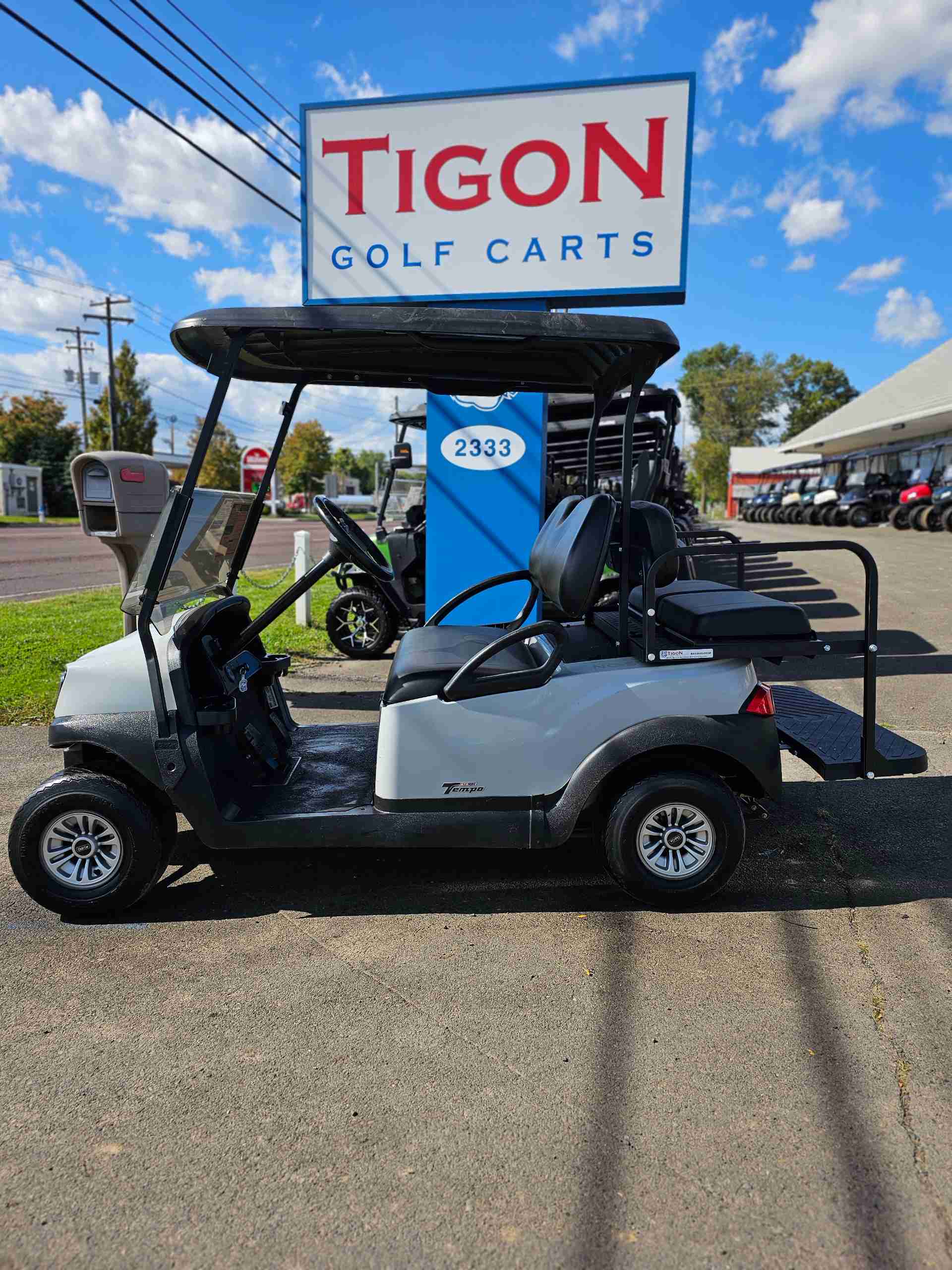2021 Club Car Tempo Gray image 2