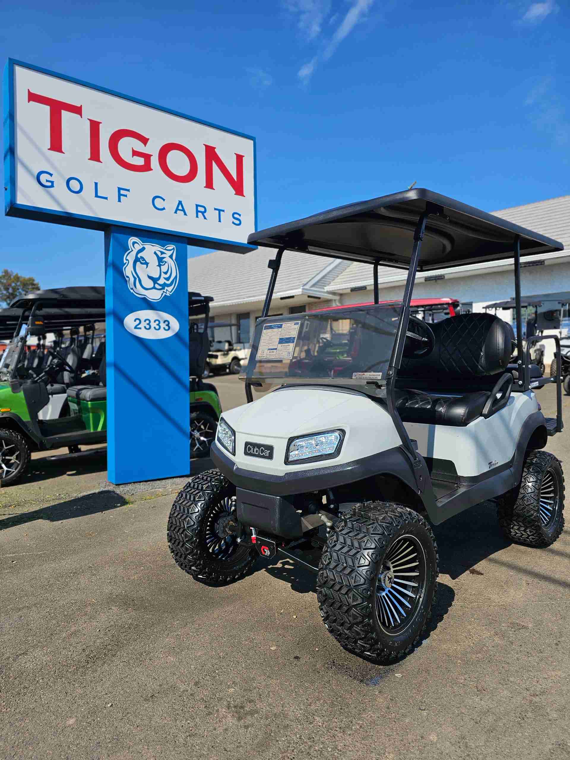 2022 Club Car Tempo Golf Cart in Gray