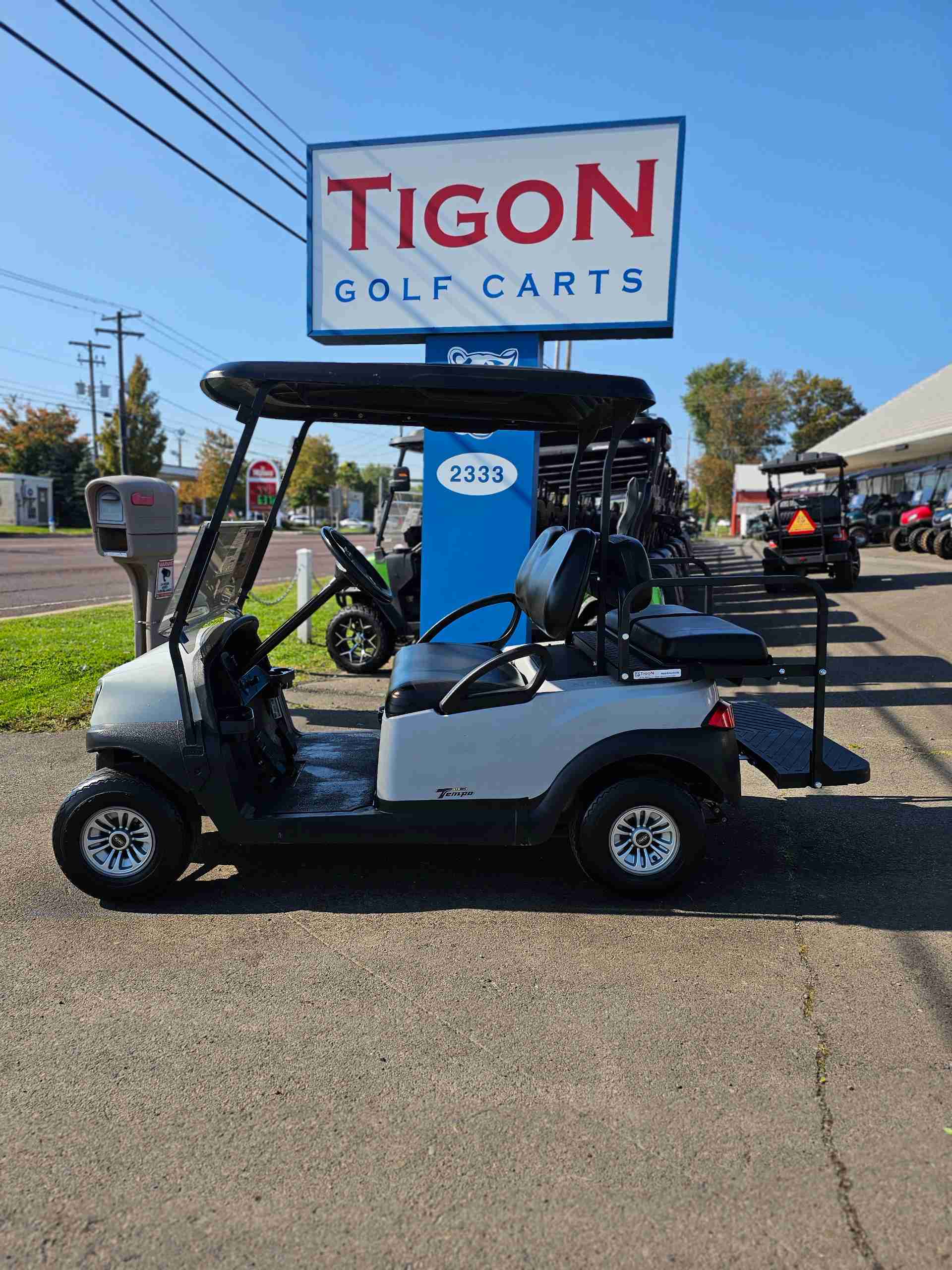 2021 Club Car Tempo Gray image 2