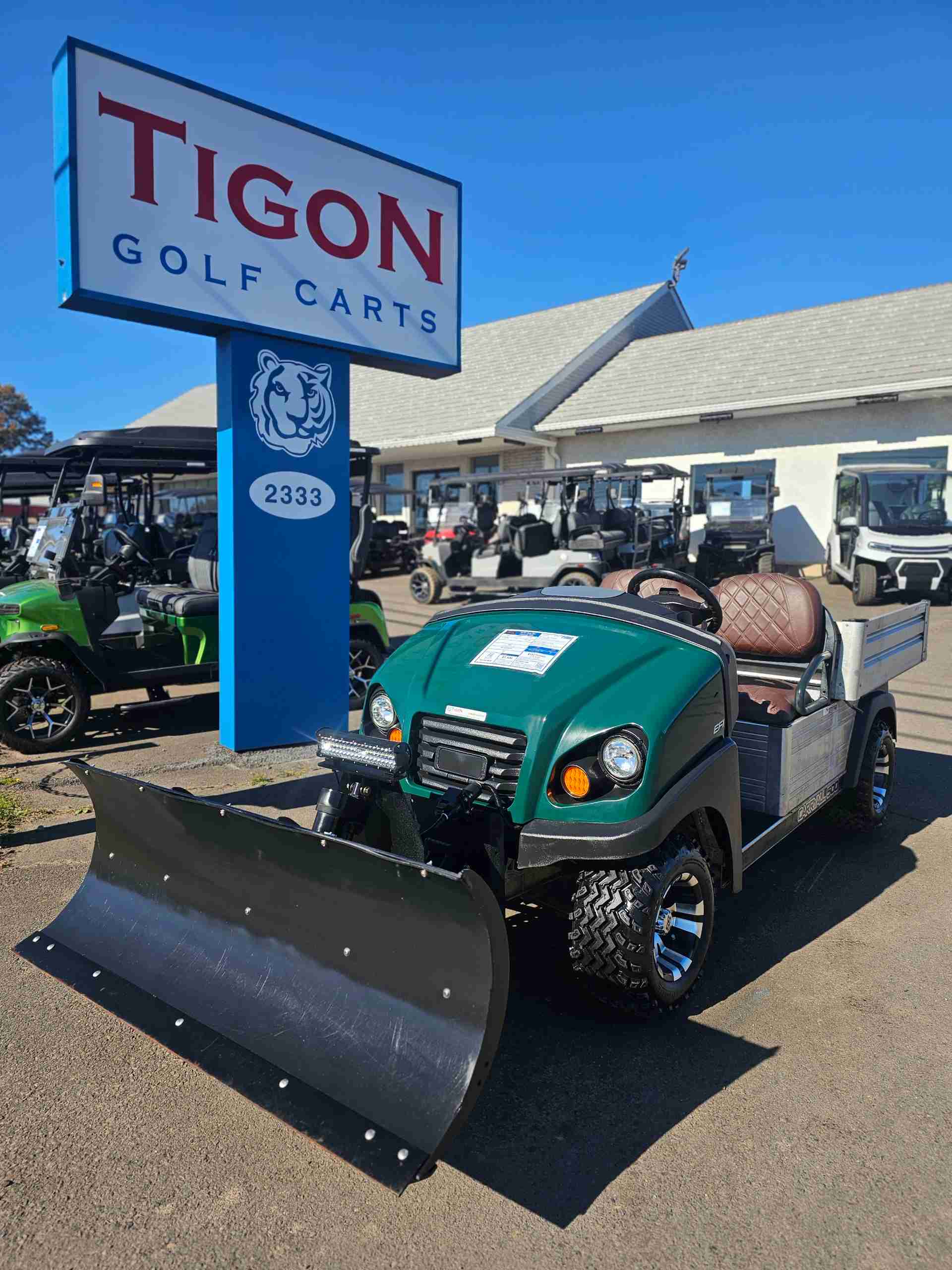 Used 2019 Club Car Carryall 500 Golf Cart in Green for sale at TIGON Hatfield, PA
