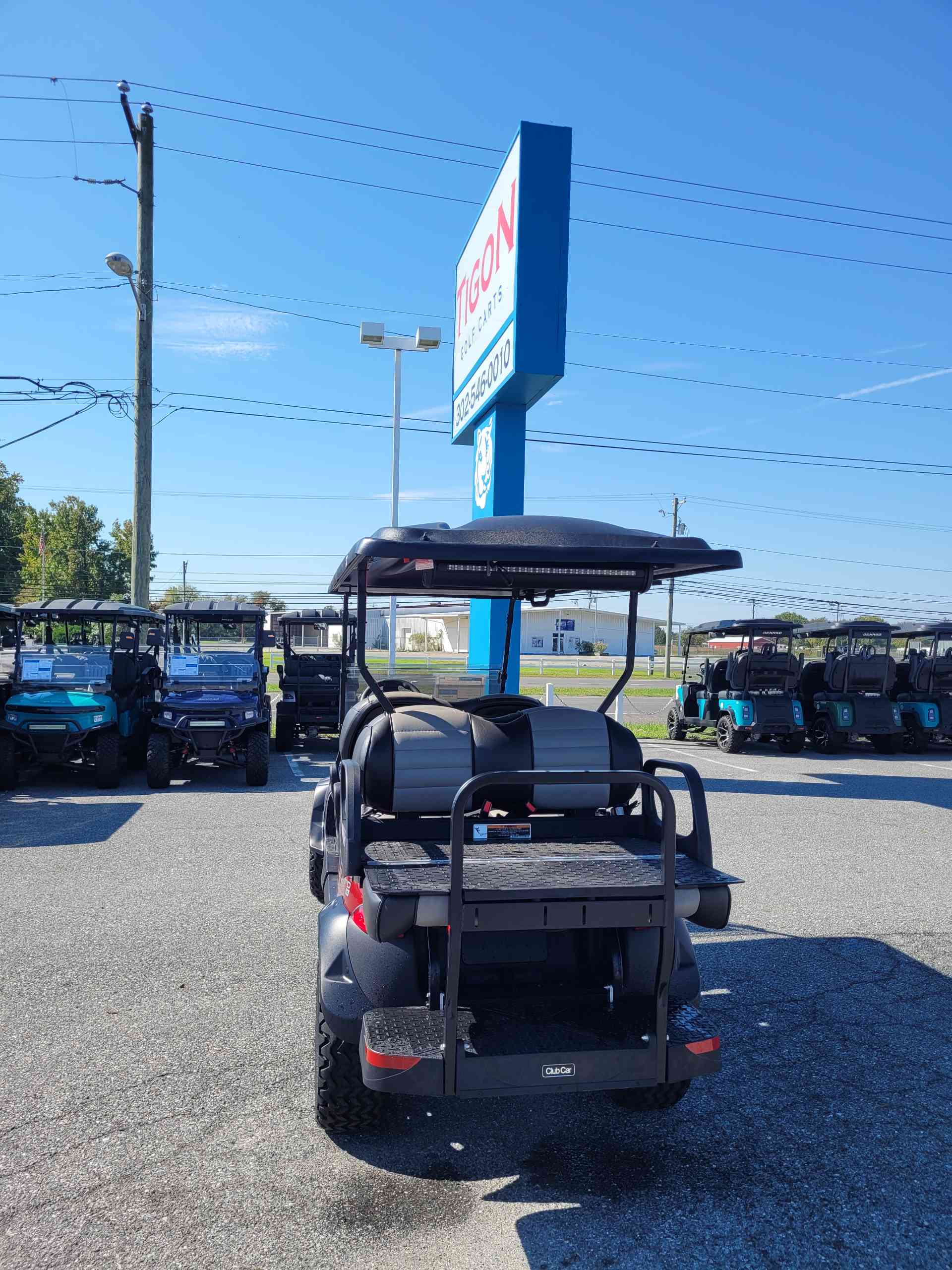 2022 Club Car Onward 6 Passenger (Non-LSV) Candy Apple Red image 4