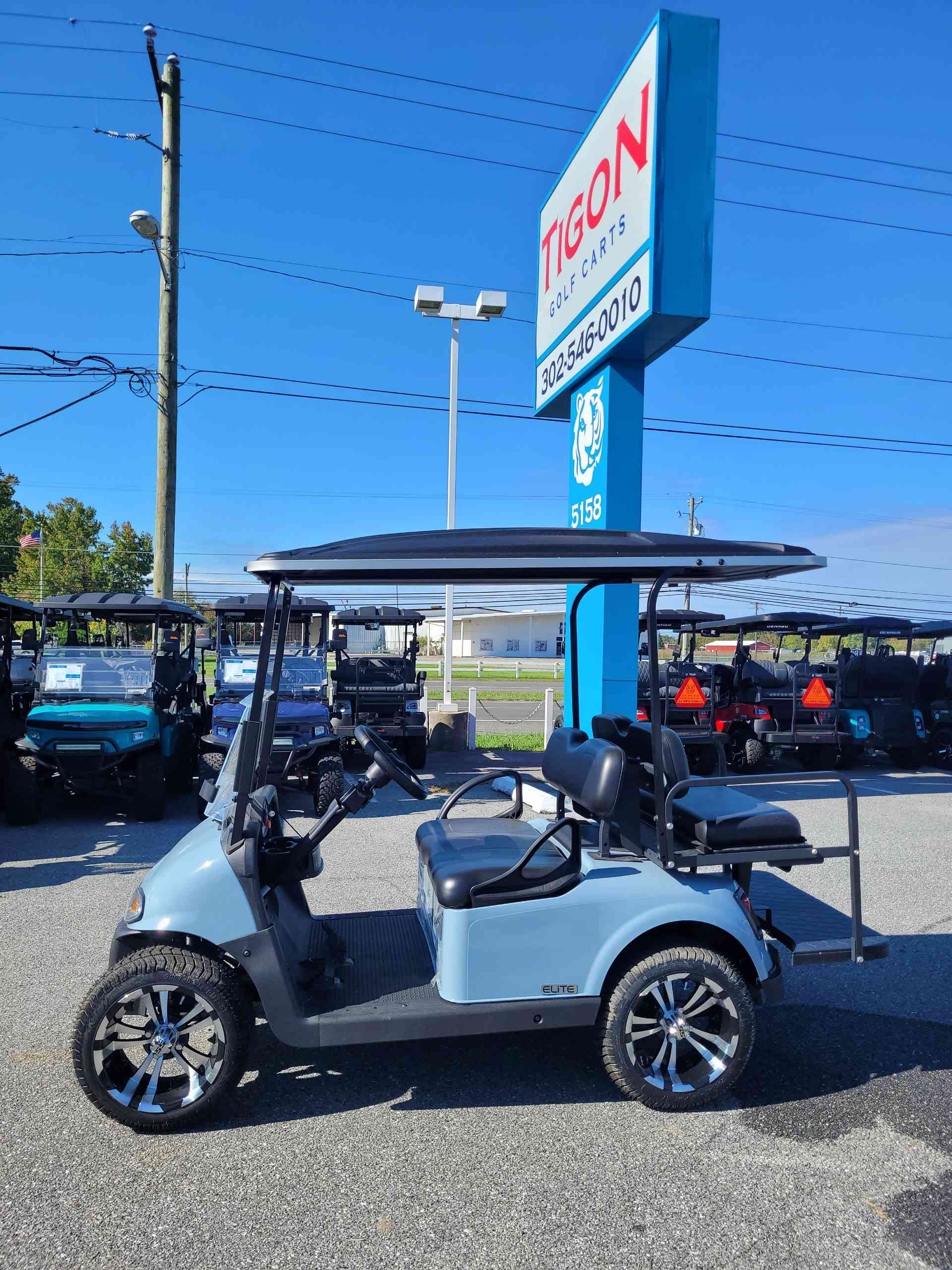 2021 EZGO RXV Gray image 2