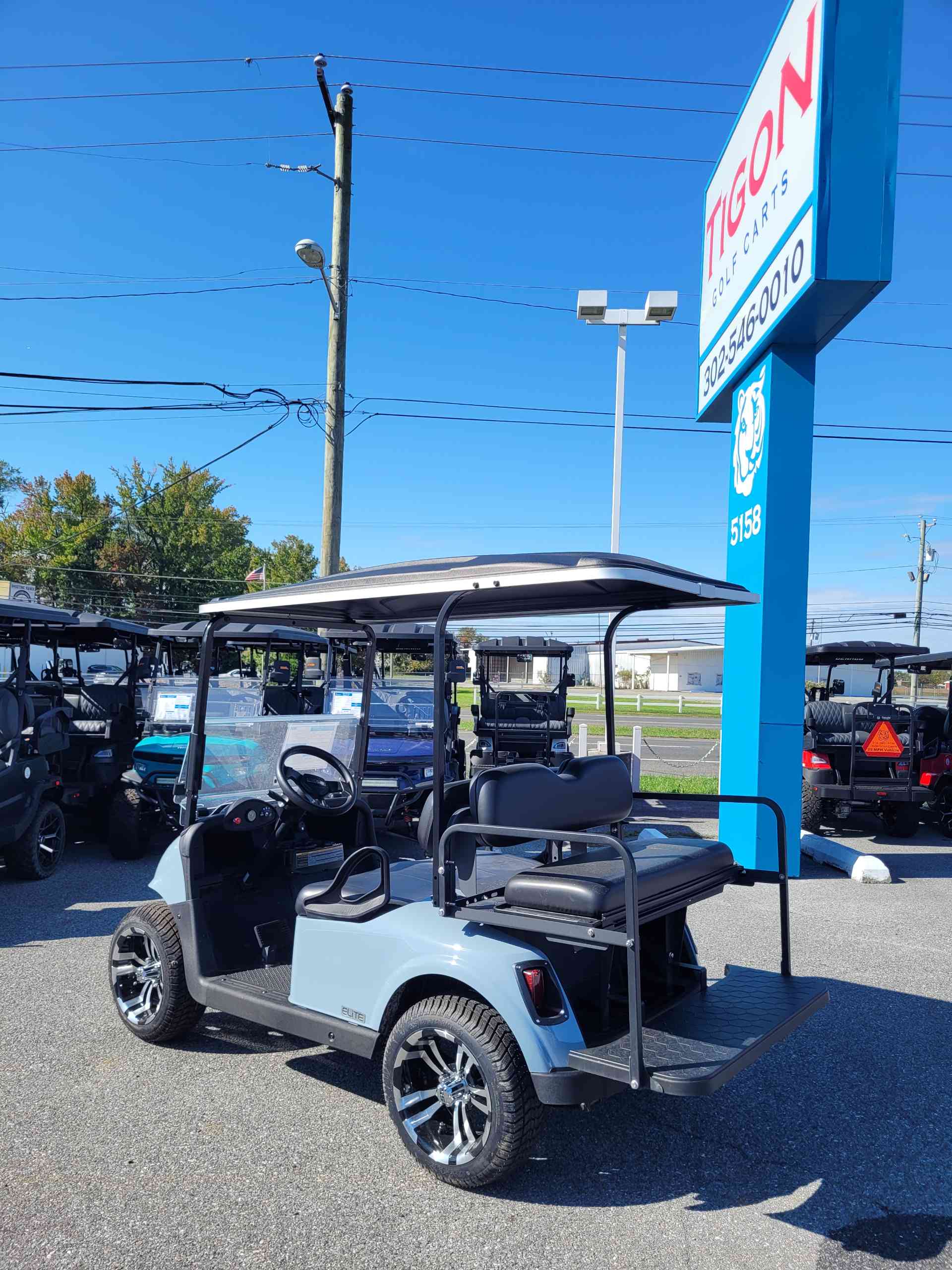2021 EZGO RXV Gray image 3